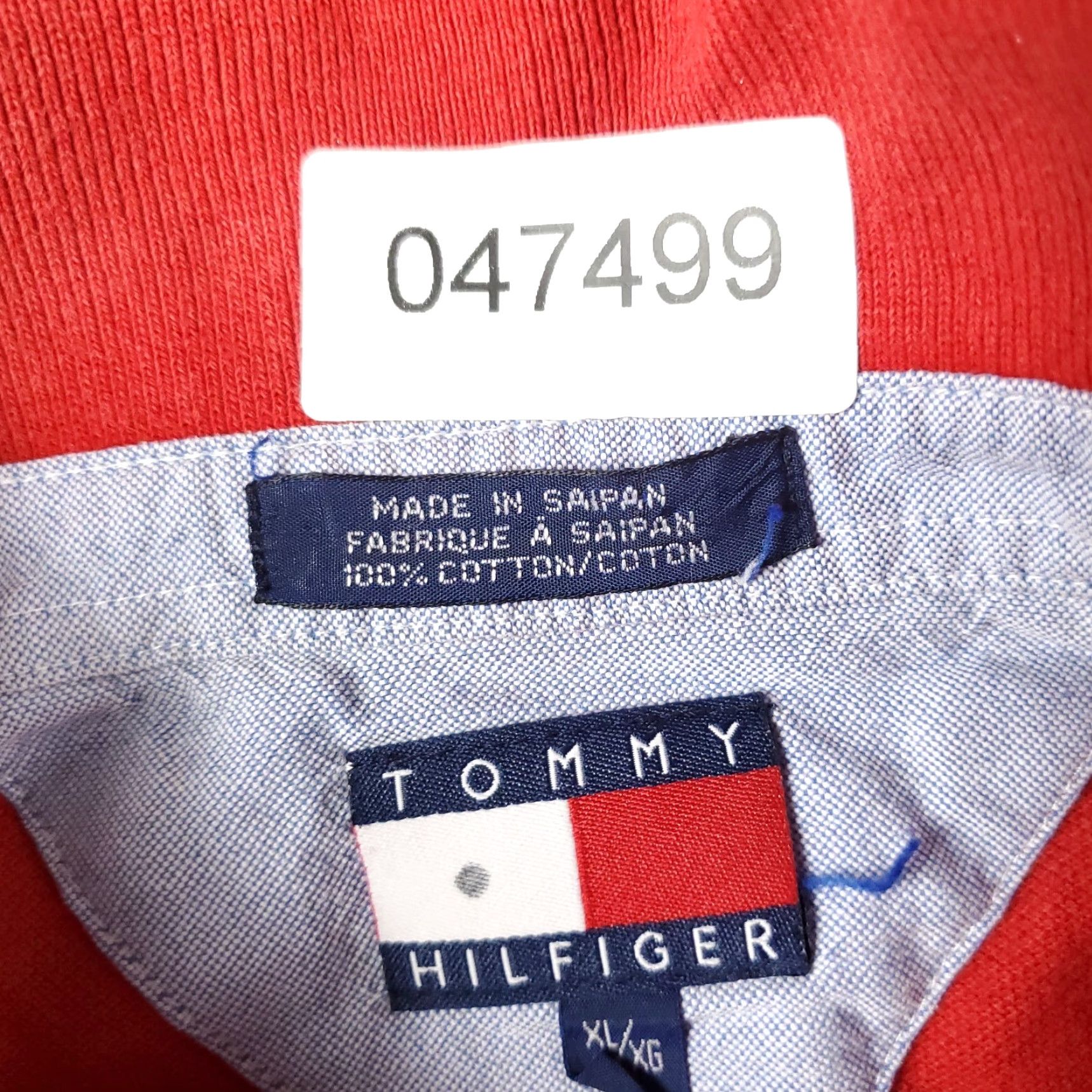 Tommy Hilfiger Tommy Hilfiger Red Polo Shirt Mens XL Casual Short Sleeve Classic Size US XL / EU 56 / 4 - 8 Thumbnail