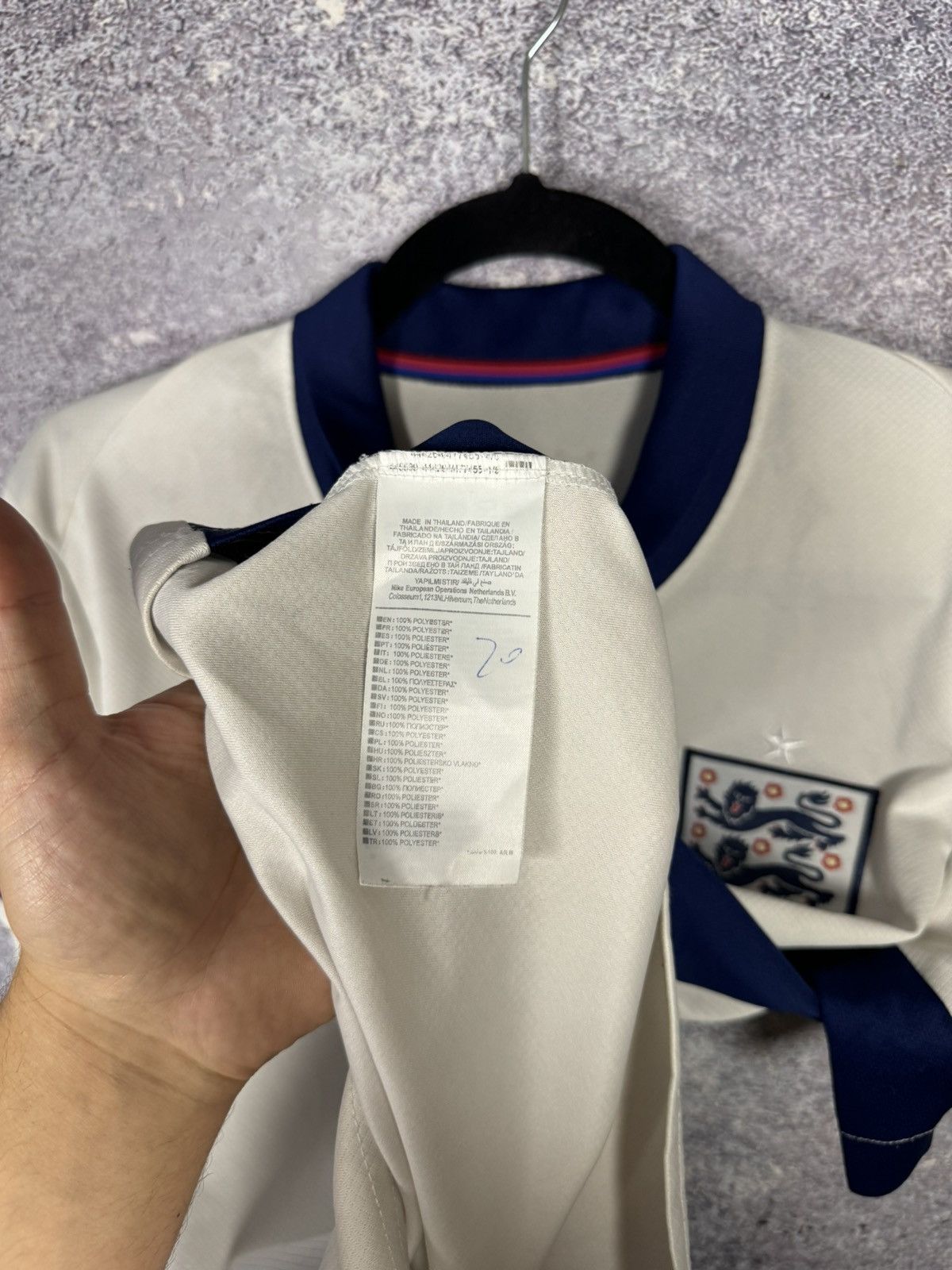 Other BELLINGHAM England National Team 2024 Soccer Jersey Size US M / EU 48-50 / 2 - 8 Thumbnail