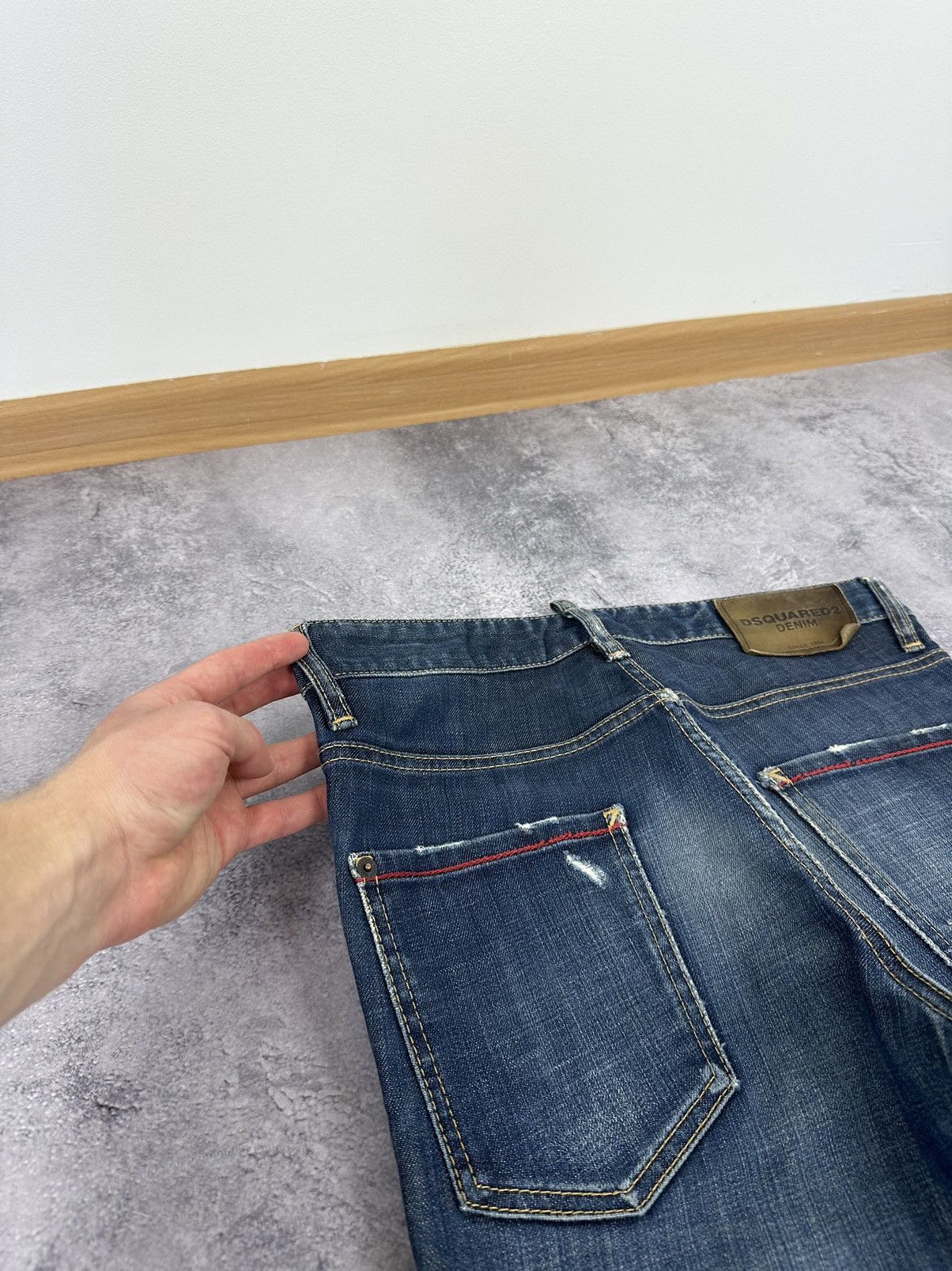 Dsquared2 Dsquared2 Avant Garde Distressed Designer Rare Opium Jeans Size US 32 / EU 48 - 12 Thumbnail