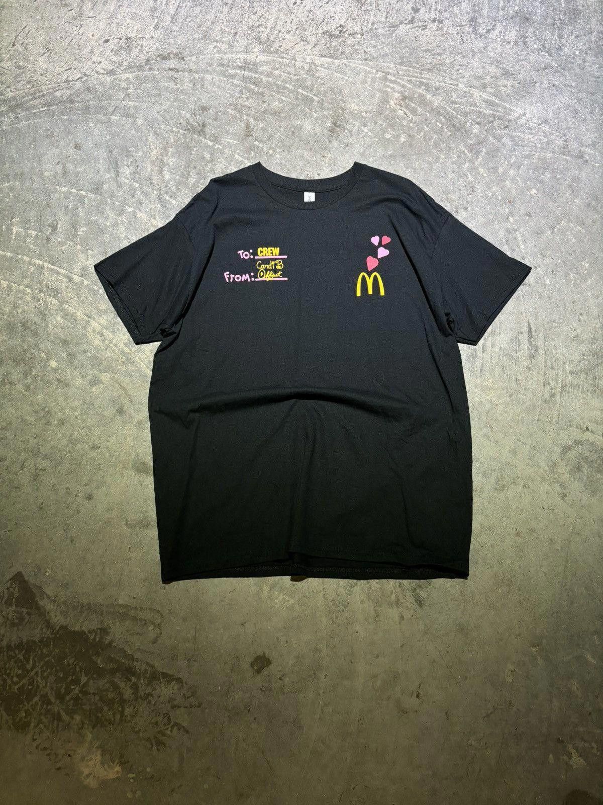 Other [NEW] Cardi B x McDonald’s Staff Tee Size US XL / EU 56 / 4 - 2 Thumbnail