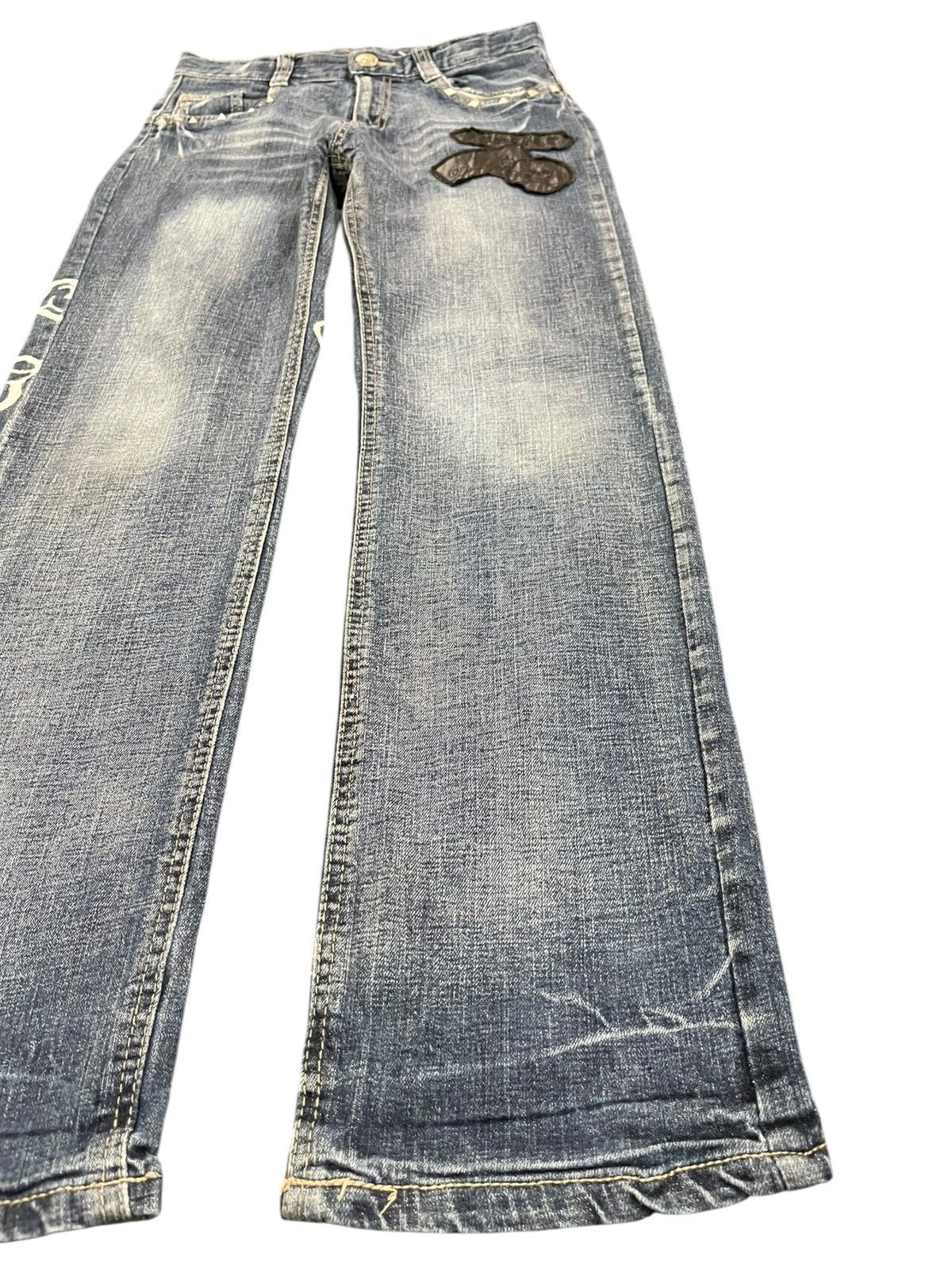 Japanese Brand × Seditionaries Vintage Japanese Brand Skeleton Island Seditionaries Dneim Size US 28 / EU 44 - 3 Thumbnail