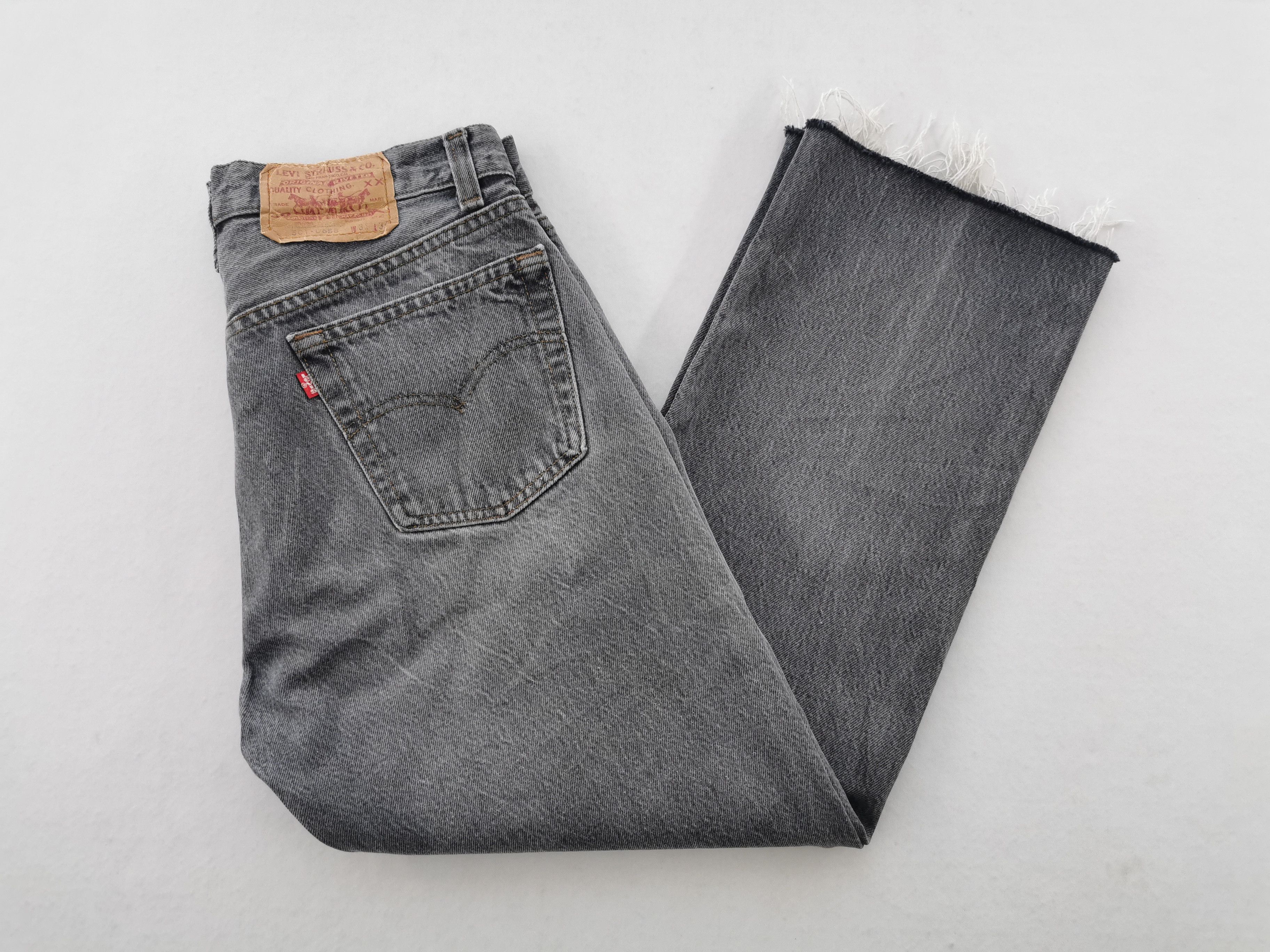 Levi's Distressed Vintage 90's Levis Lot 501 Denim Made In USA Size 27" / US 4 / IT 40 - 5 Thumbnail