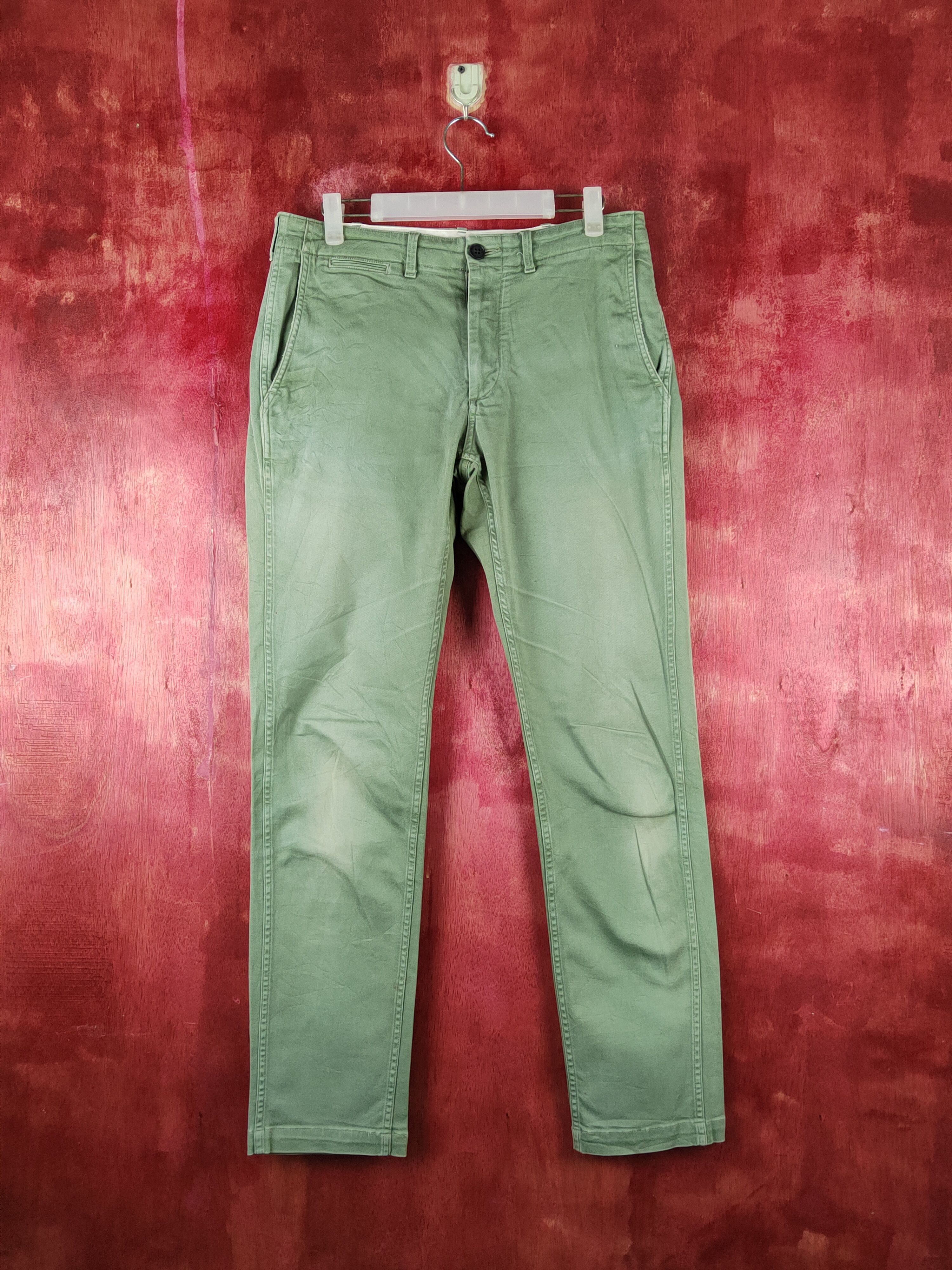 image of United Arrows Green Faded Multipocket Casual Pants S1727, Men's (Size 32)