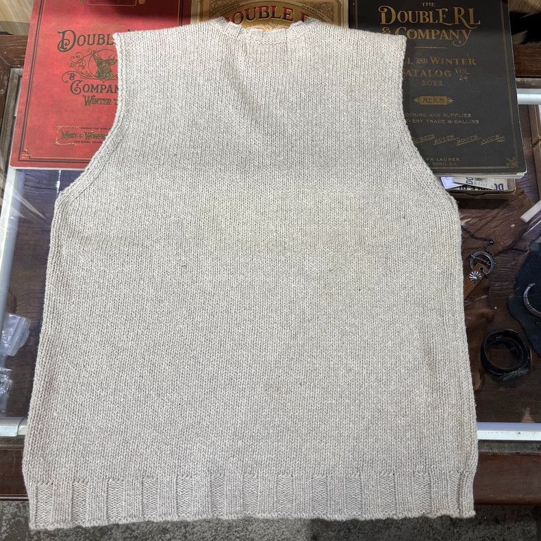 RRL Ralph Lauren RRL Ralph Lauren Cotton and linen blended knitted vest in Size US S / EU 44-46 / 1 - 2 Thumbnail