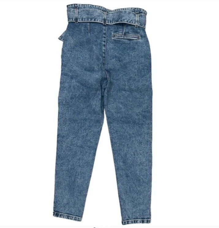 Sezane Sezane Alvin Slouchy High Rise Jeans in Light Vintage Washed Size 24" / US 00 / IT 34 - 5 Thumbnail