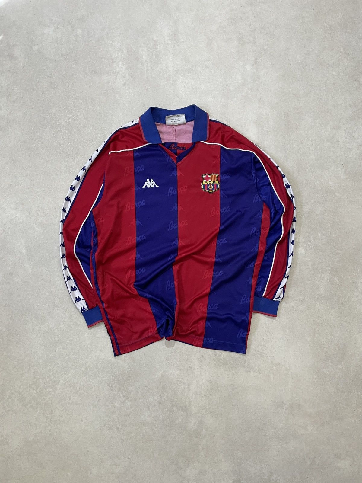 Kappa F.C Barcelona 1992 Home Longsleeve Size US XL / EU 56 / 4 - 1 Thumbnail