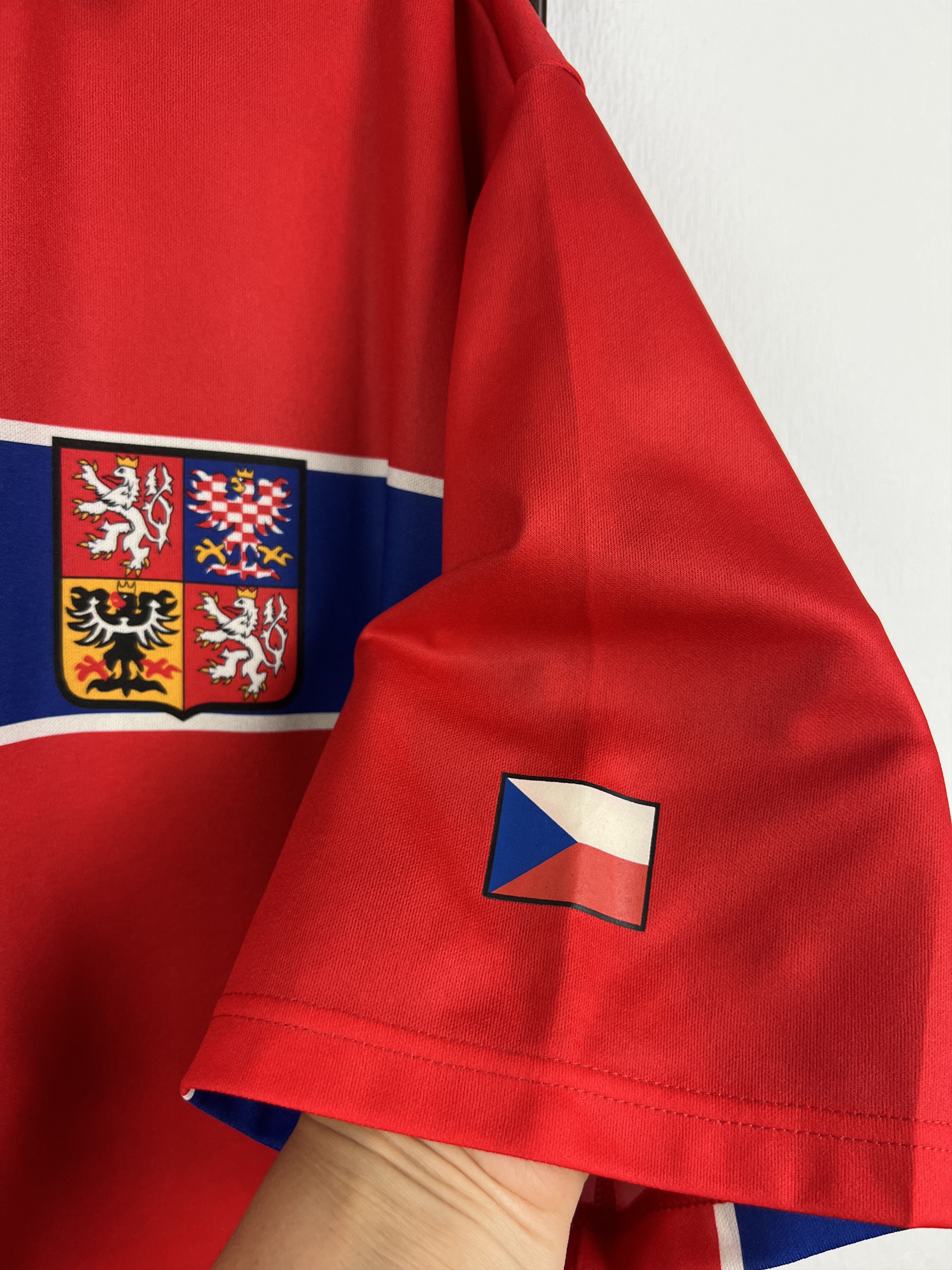 Puma Czech Republic Home Football Shirt 1998 Soccer Jersey Trikot Size US XL / EU 56 / 4 - 5 Thumbnail