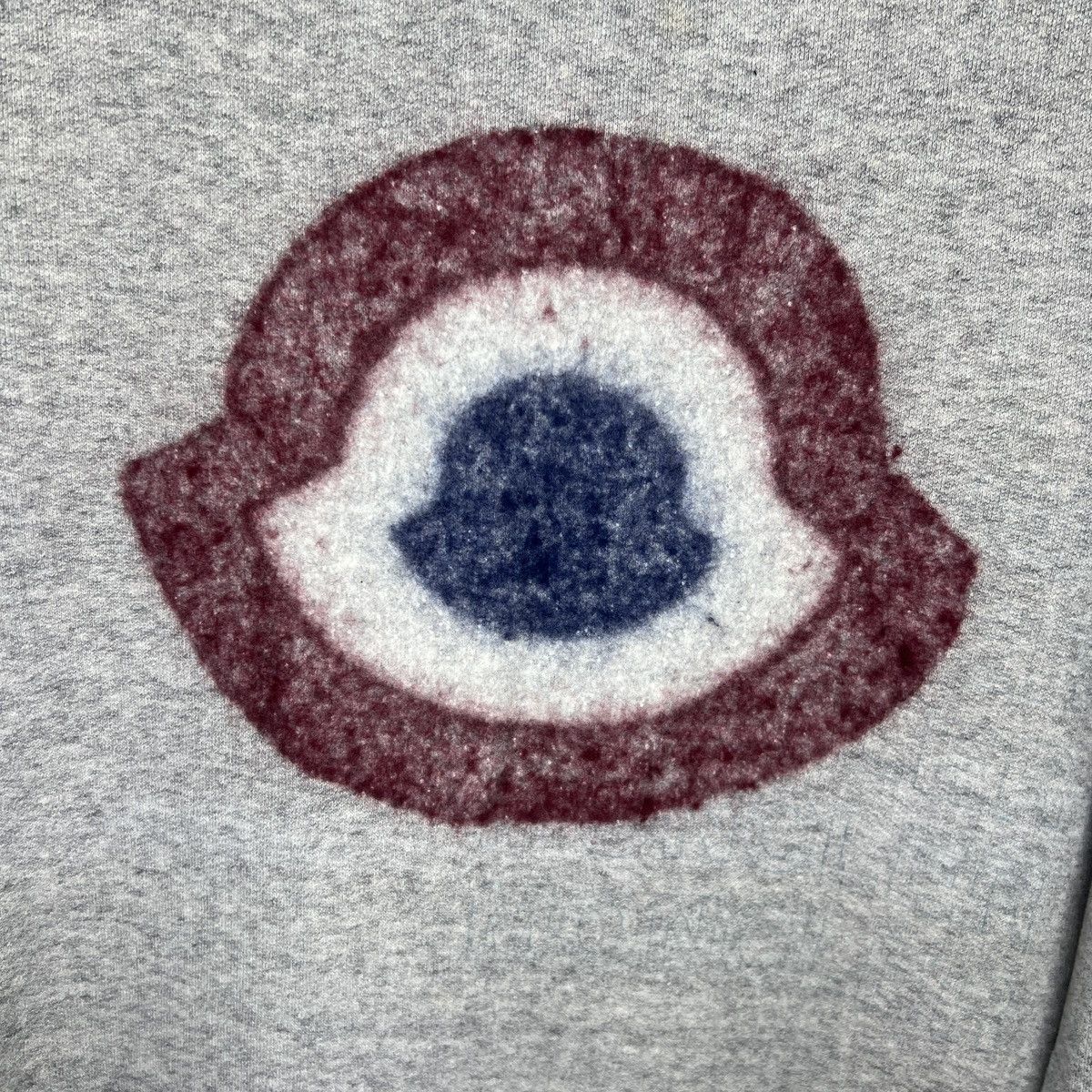 Moncler Moncler Sweatshirt Crewneck Classic Big Logo Wool Grey Size US L / EU 52-54 / 3 - 5 Thumbnail