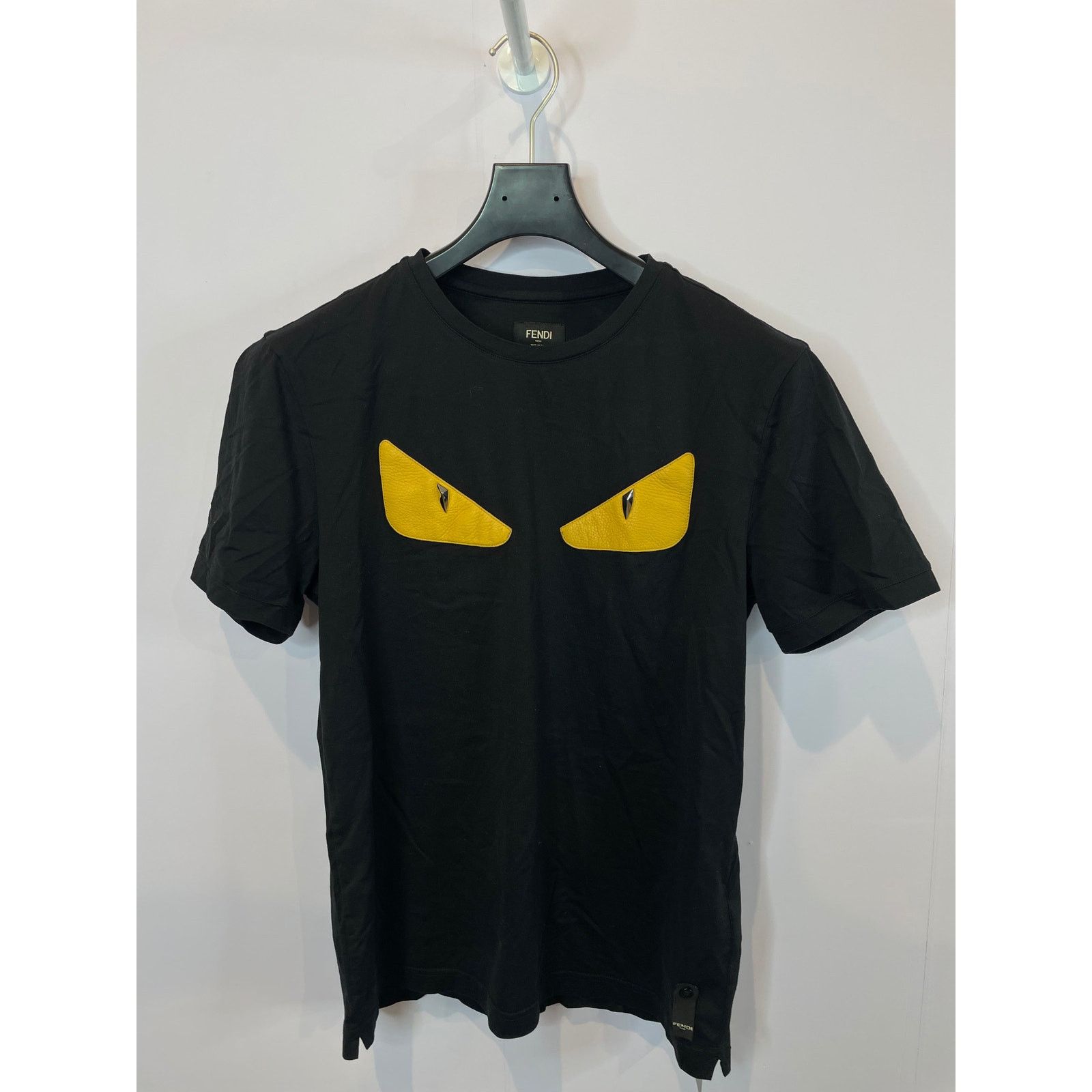 Fendi Fendi Monster Eyes Tee Black Yellow Used 48 (Small) Size US S / EU 44-46 / 1 - 2 Thumbnail
