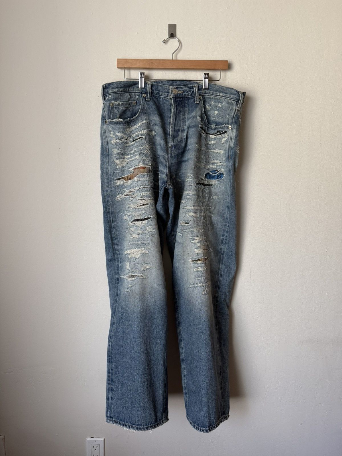 Maison Margiela × Supreme Supreme SS26 MM6 Maison Margiela Selvedge Jean Size 34 Size US 34 / EU 50 - 2 Thumbnail