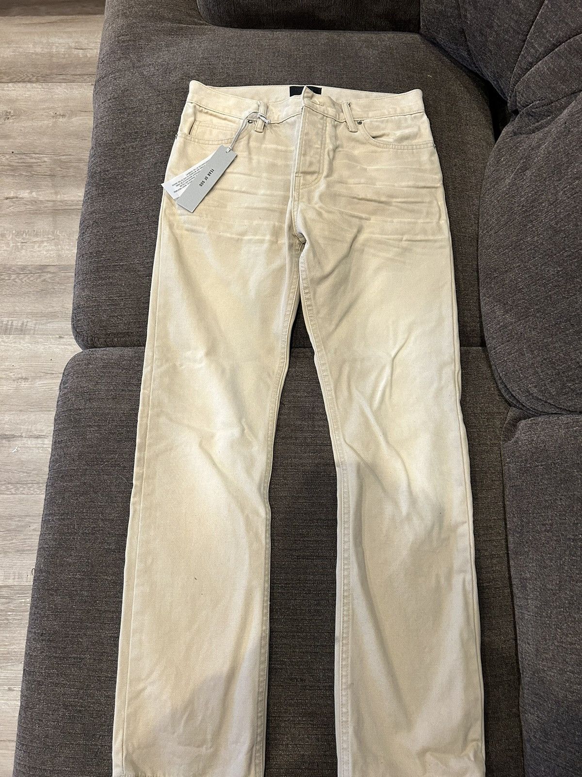 Fear of God Fear Of God Beige Jeans Size US 30 / EU 46 - 1 Thumbnail