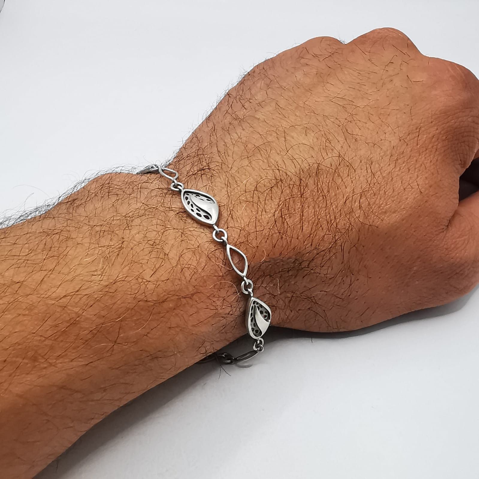 Vintage Vintage Bracelet Jewelry,925 Sterling Silver,Handmade 6,11g Size ONE SIZE - 4 Thumbnail