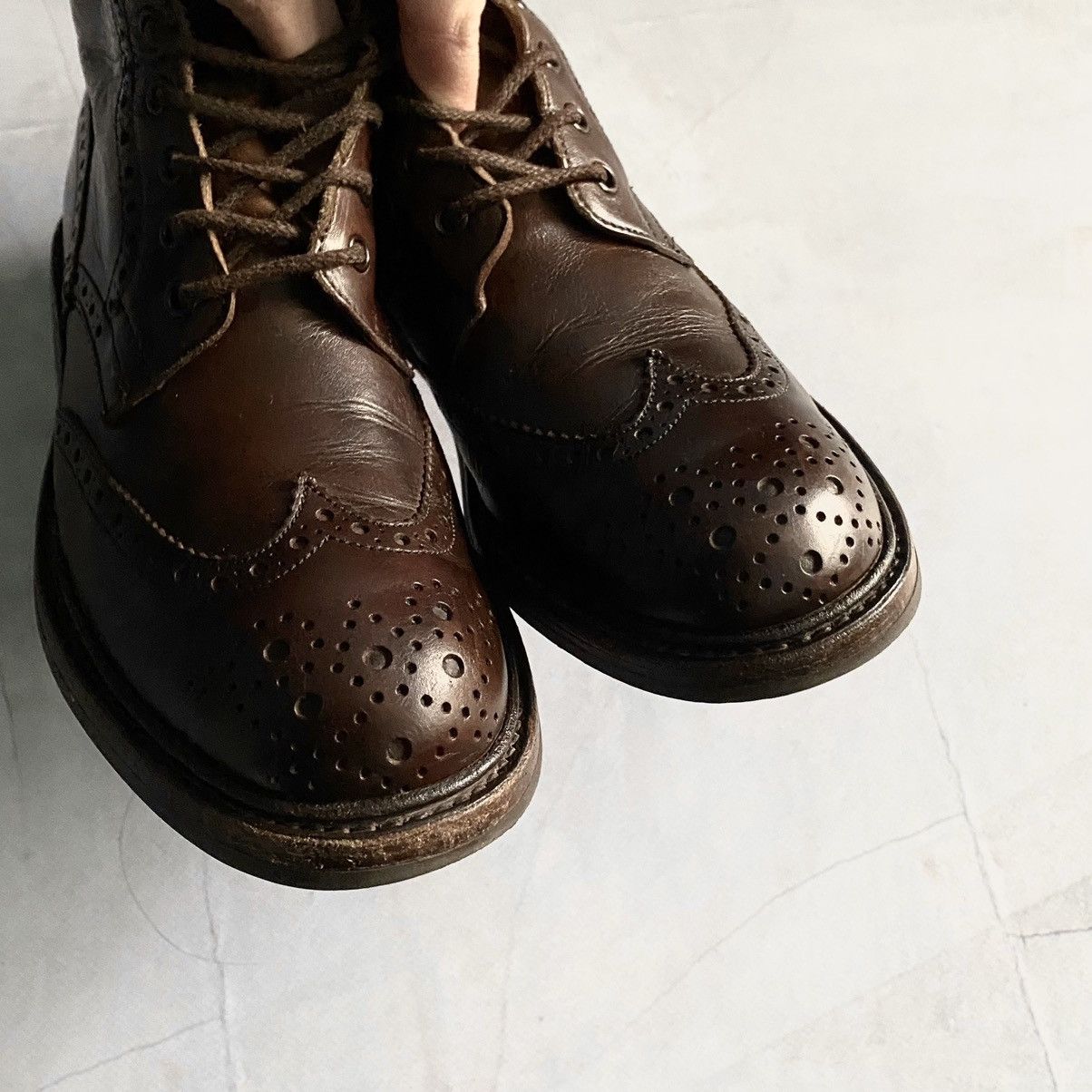 Tricker's Tricker’s Stow Boot Stephy 5676 Leather Brown Boots Size US 6.5 / EU 39-40 - 8 Thumbnail