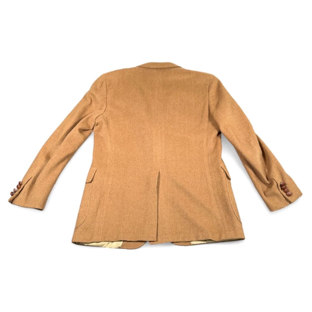 Vintage VINTAGE Cricketeer Jacket Sport Coat Brown Wool Union Made USA 60s Blazer Two-Button Notch Lapel Adult LARGE Mens Size 42R - 2 Thumbnail
