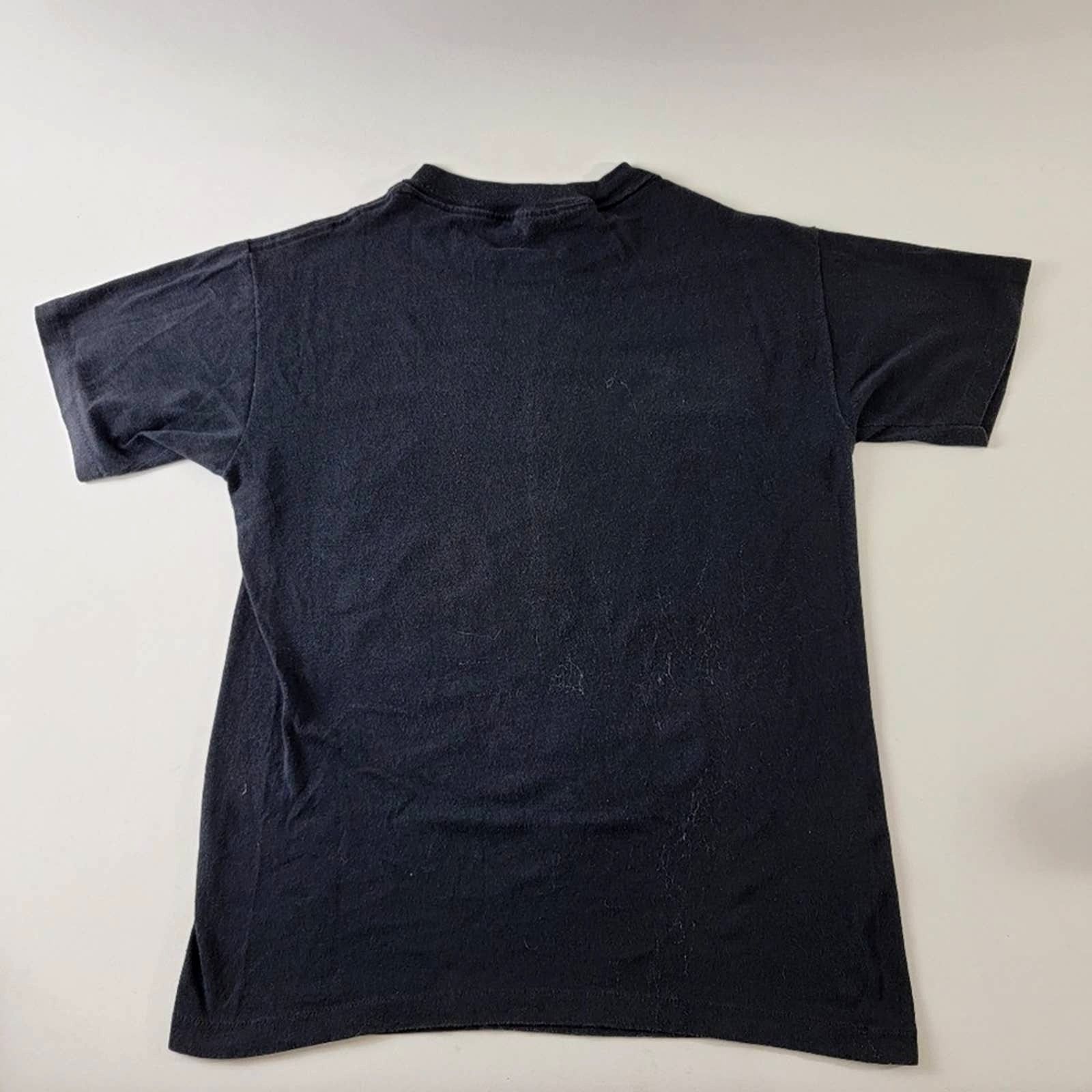 NASCAR Vintage 1990 Dale Earnhardt Nascar Black Magic Tee Size US S / EU 44-46 / 1 - 3 Thumbnail