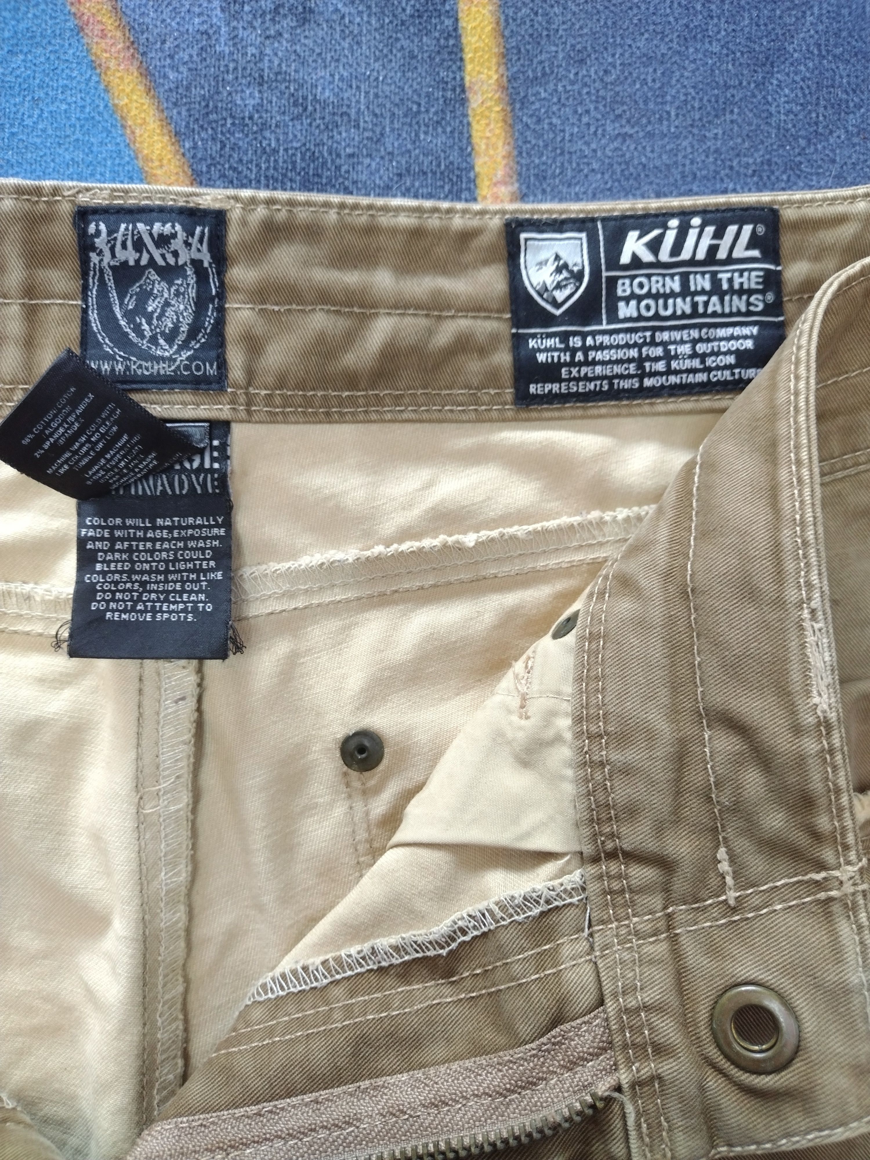 Kuhl × Mountain Khakis Kuhl Mountain Ryder Revolution Hiking Pants Distressed Size US 34 / EU 50 - 24 Thumbnail