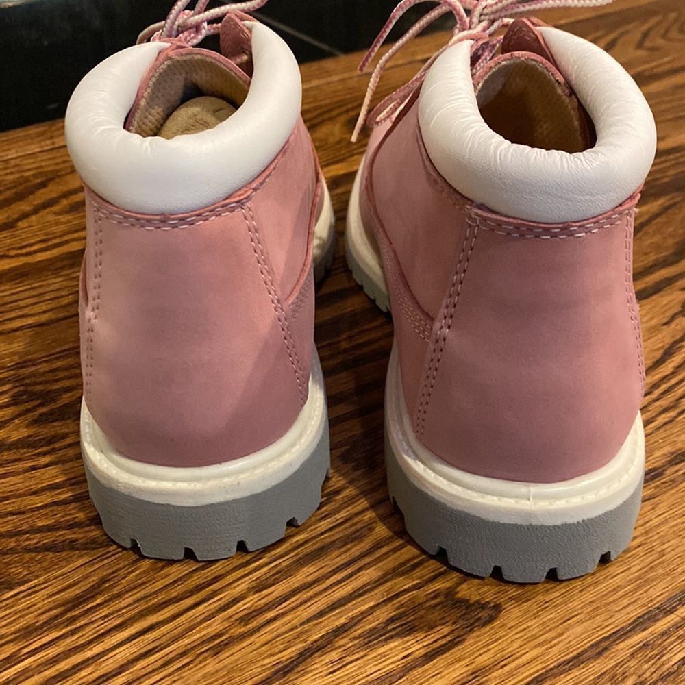 Timberland TIMBERLAND WOMEN'S NELLIE WATERPROOF CHUKKA BOOTS PINK NUBU Size US 7.5 / IT 37.5 - 5 Thumbnail
