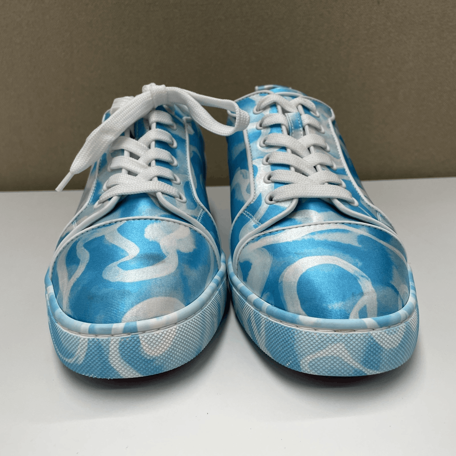 Christian Louboutin Christian Louboutin Satin Sneakers Mens Size 9 US Size US 9 / EU 42 - 5 Thumbnail