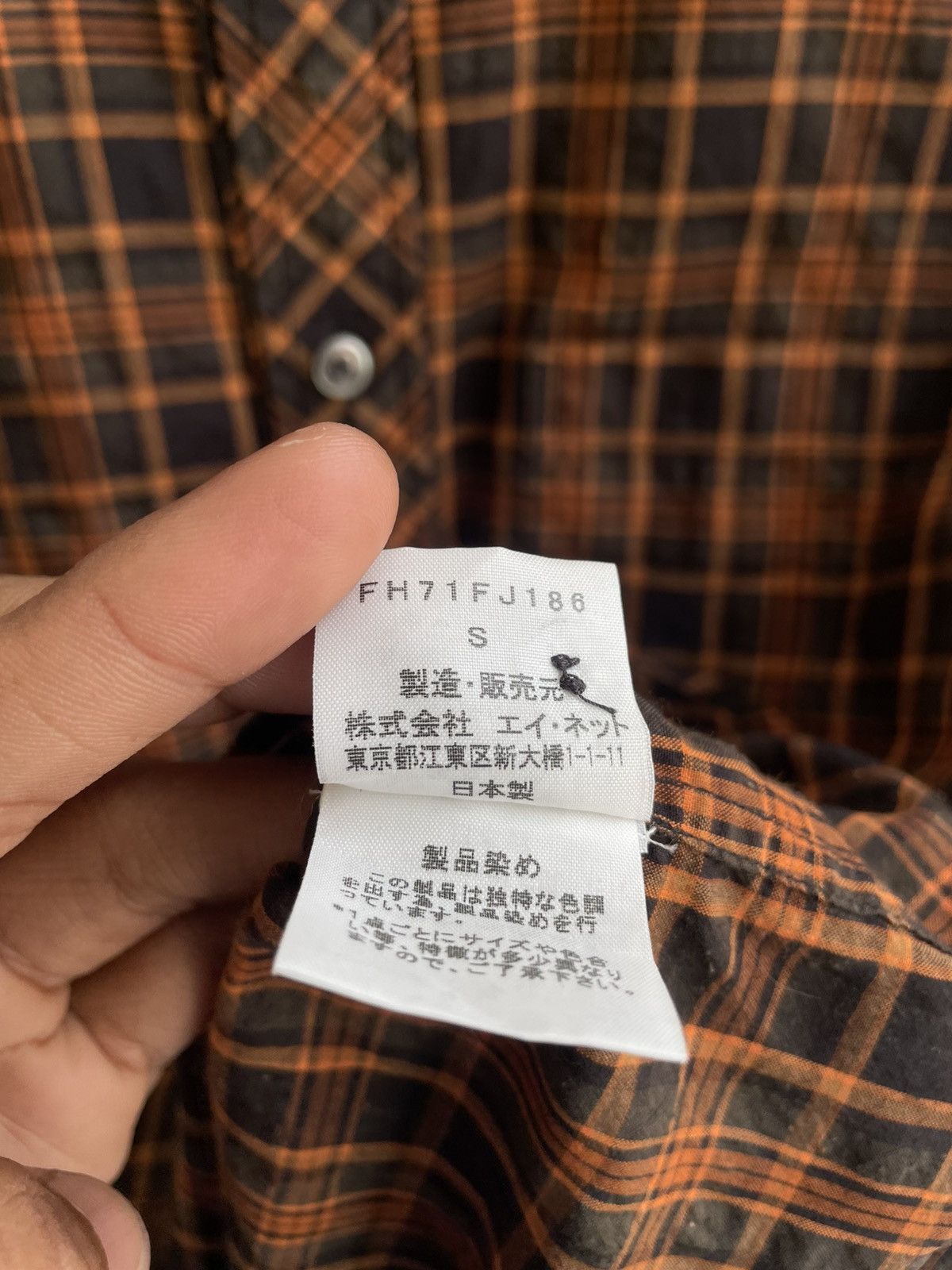Final Home Vintage Final Home Plaid Button Up Longsleeve Shirts Size US S / EU 44-46 / 1 - 9 Thumbnail