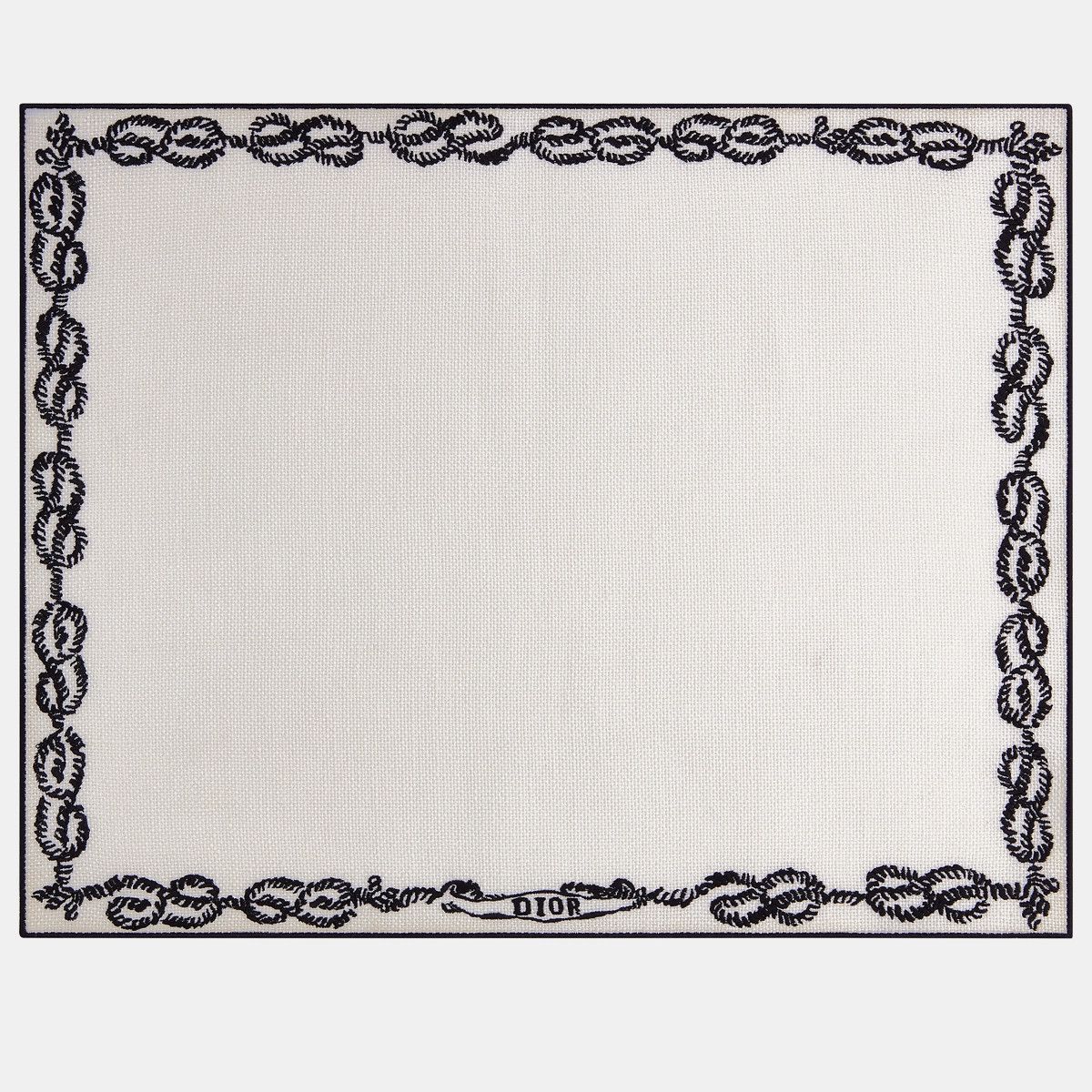 Dior o1bcso1str0624 Size: OS / Placemat in Black Size ONE SIZE - 1 Thumbnail