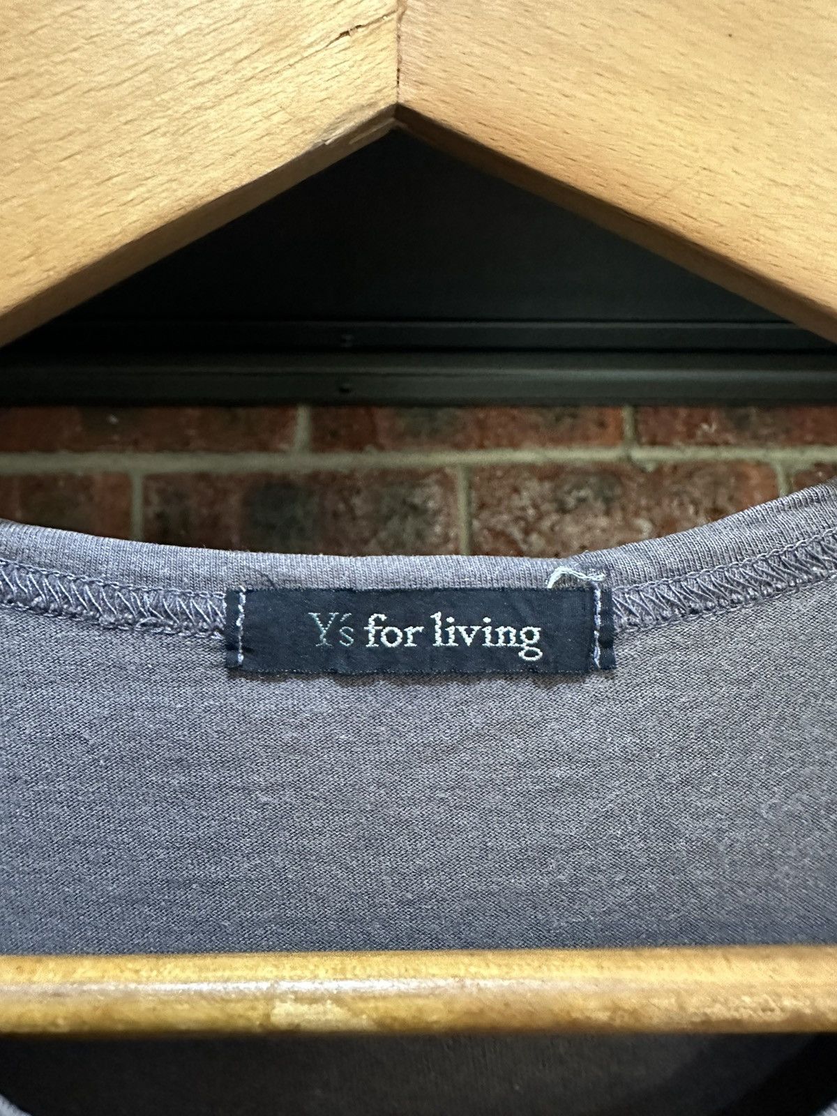 Vintage Vintage Ys For Living Faded Japan Tee Size US S / EU 44-46 / 1 - 3 Thumbnail