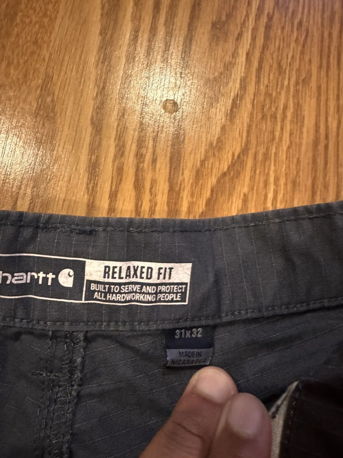 Carhartt Dark Grey Carhartt Pants Size US 31 - 3 Thumbnail