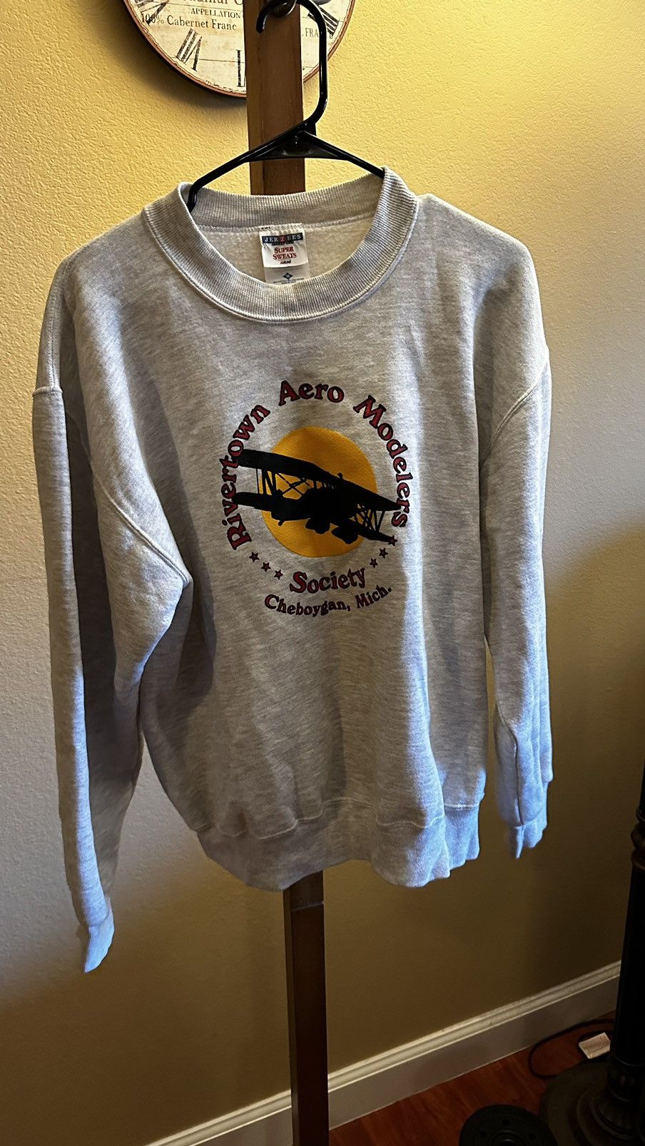 Vintage Vintage Sweatshirt Grey Size US M / EU 48-50 / 2 - 1 Thumbnail