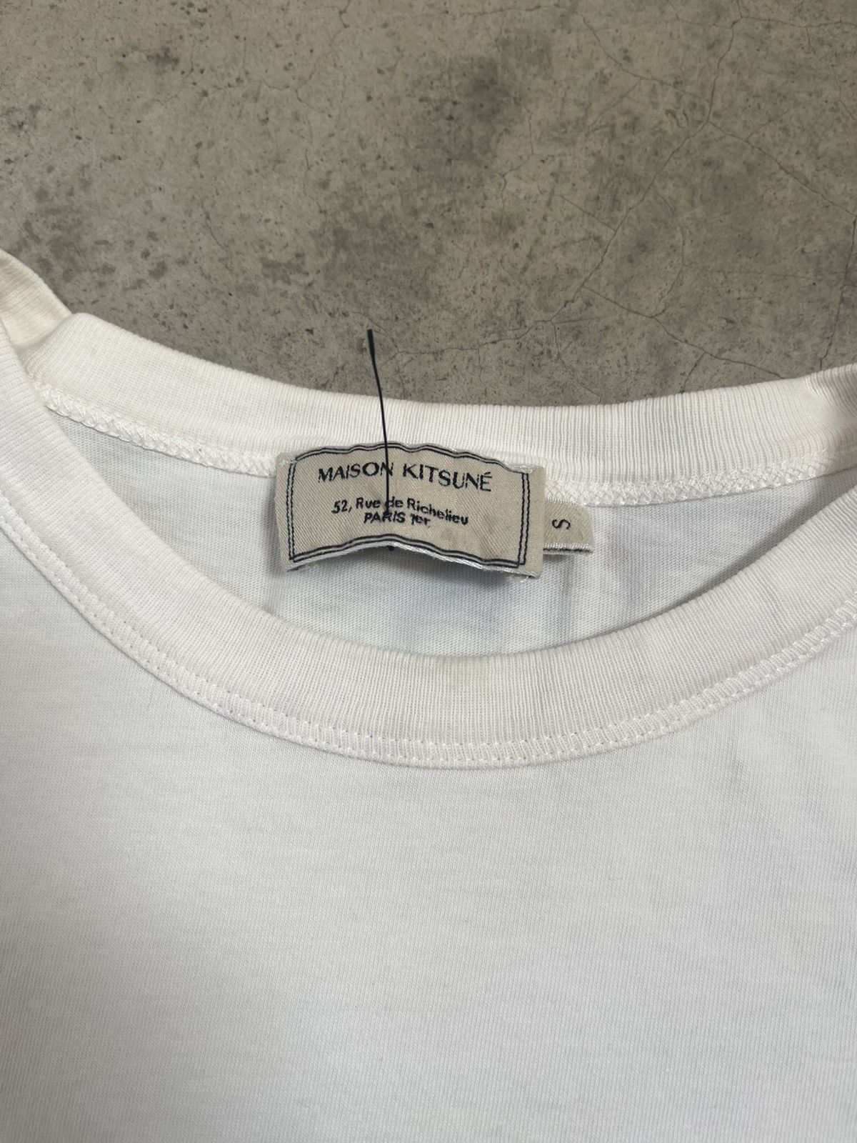 Maison Kitsune Vintage White Shirt Maison Kitsune Size S / US 4 / IT 40 - 2 Thumbnail