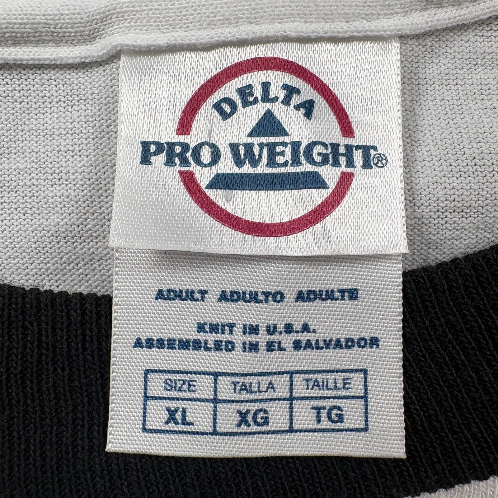 Delta VINTAGE DICK CHENEY Hunting Ted Kennedy Ringer T shirt Kenne Size US XL / EU 56 / 4 - 5 Thumbnail
