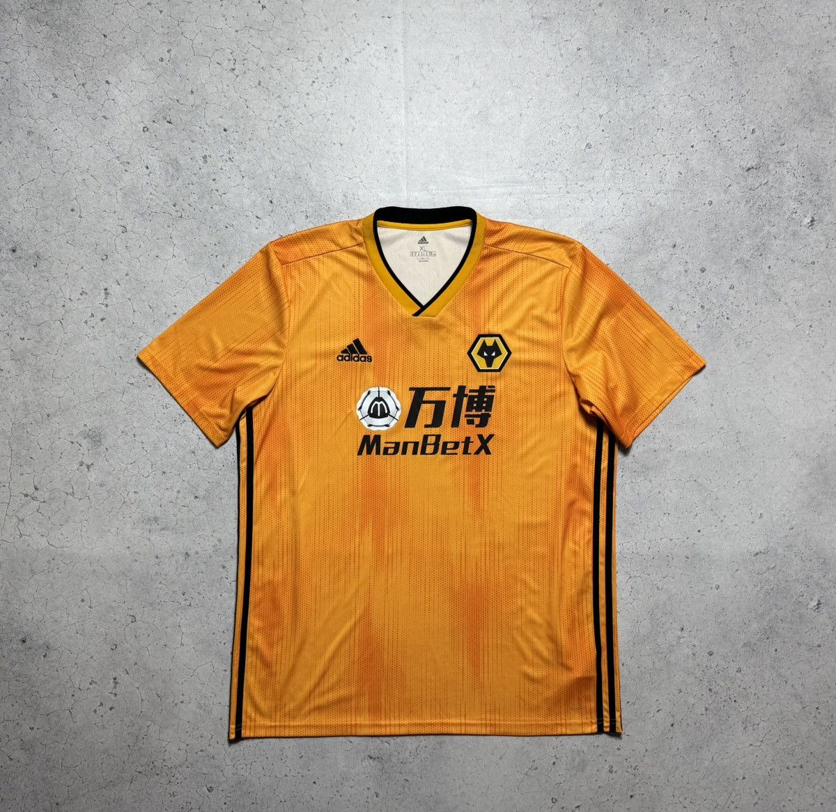 Adidas Adidas FC Wolverhampton 2019/2020 Vintage Soccer Jersey Size US XL / EU 56 / 4 - 1 Thumbnail