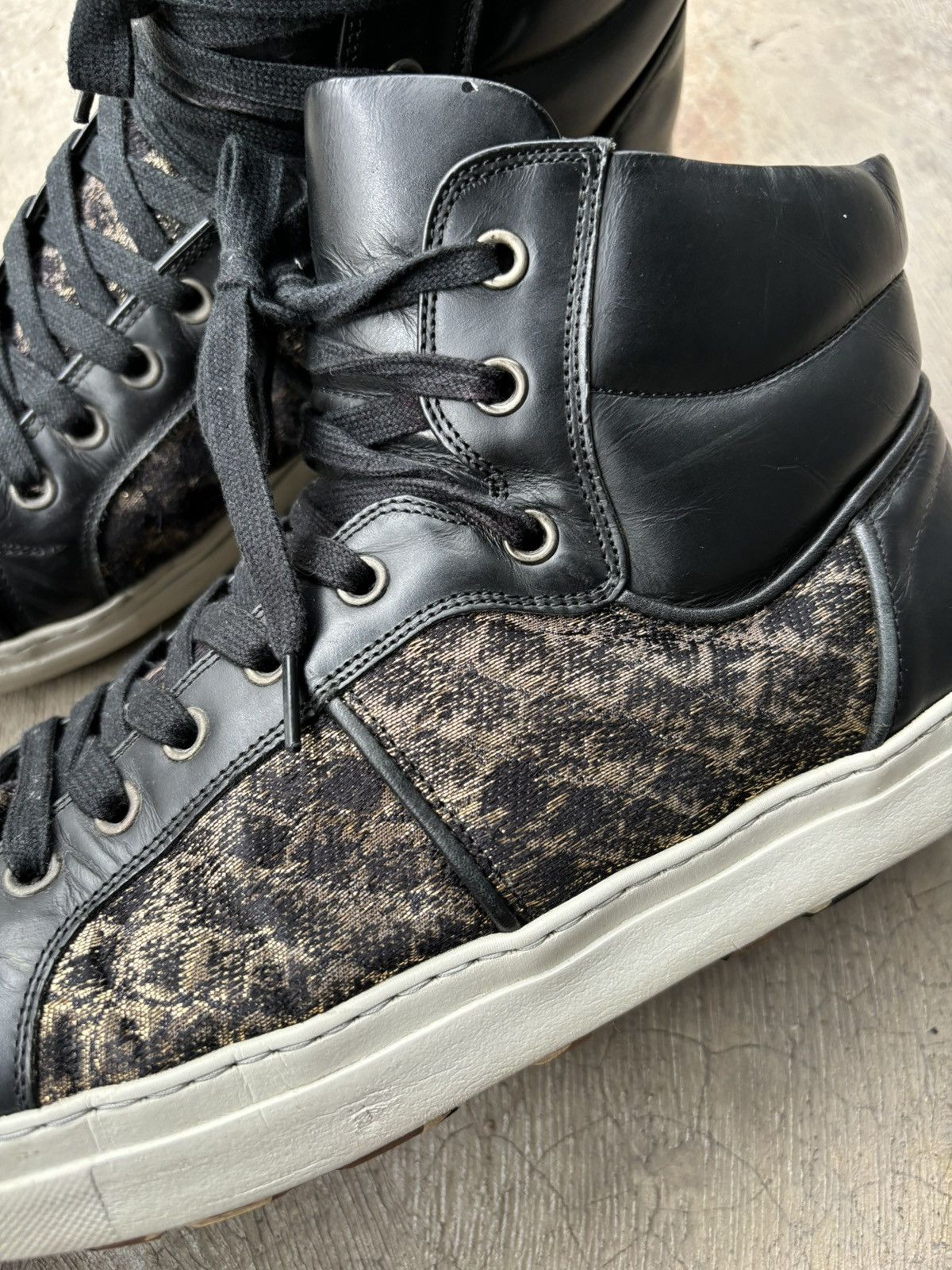 Maison MIHARA YASUHIRO Miharayasuhiro High Top Sneakers Size US 11 / EU 44 - 4 Thumbnail