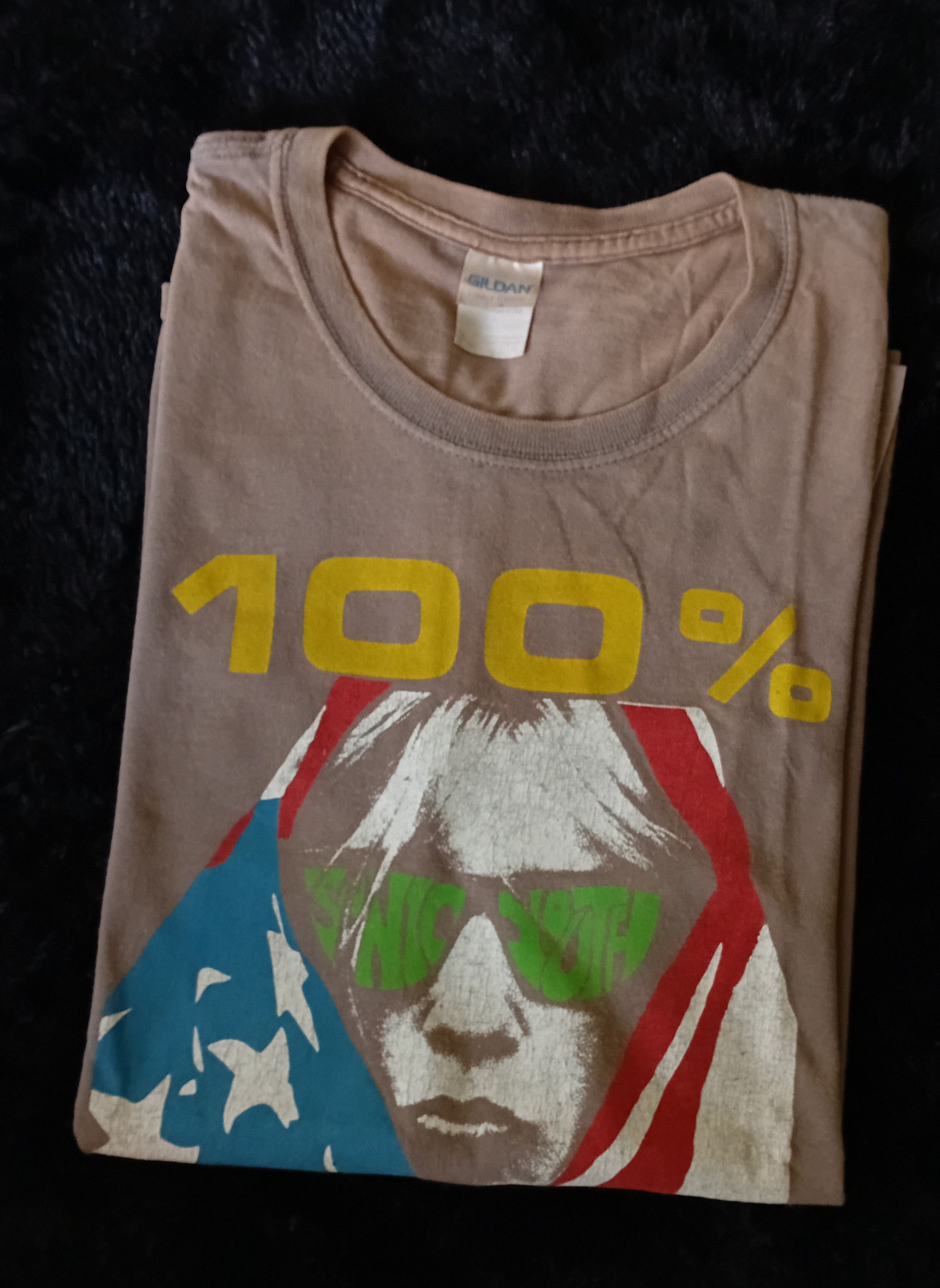 Vintage Sonic Youth 100% Dirty 1992 Promo Album Tee