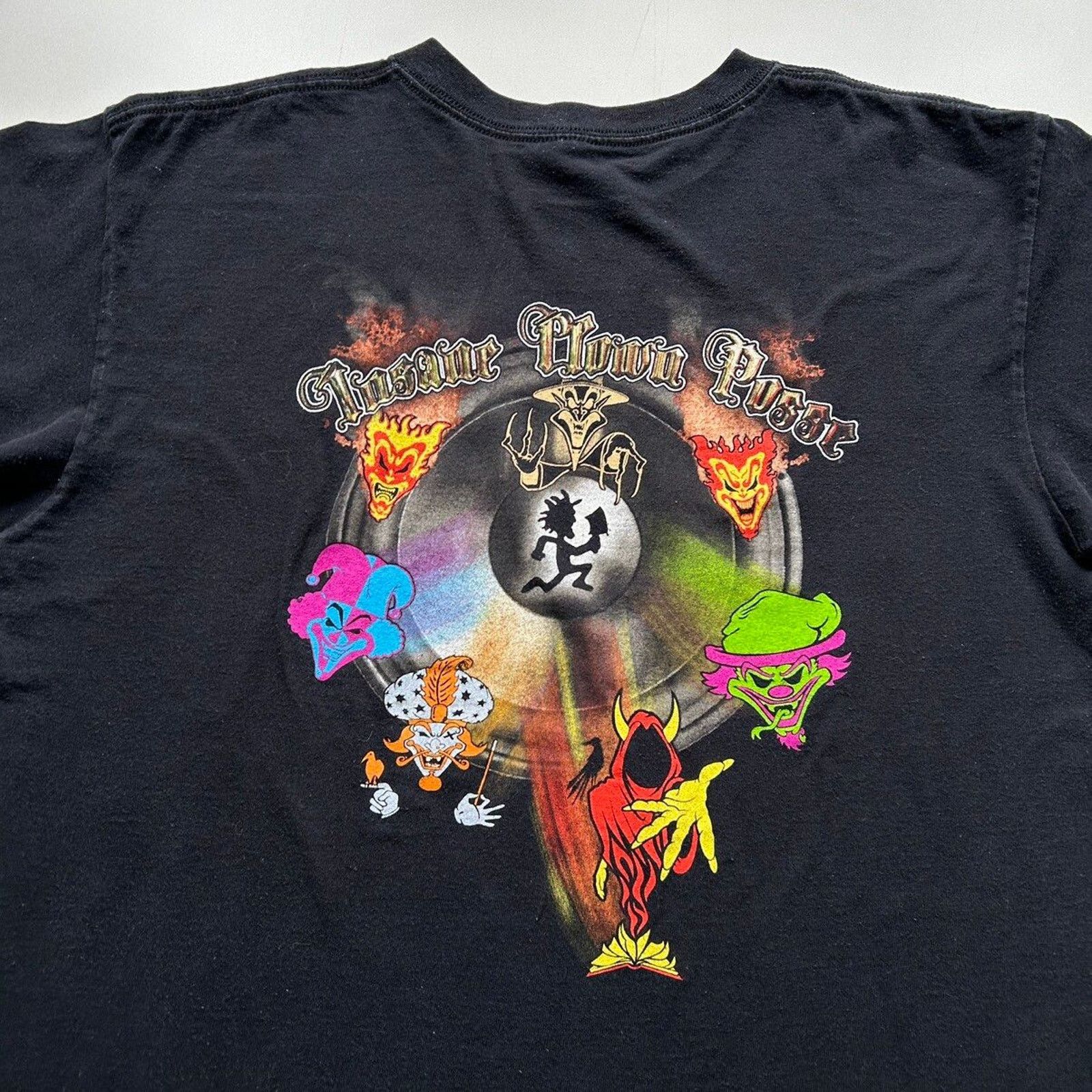 Band Tees Vintage Y2K Insane Clown Posse ICP T Shirt Large Hip Hop Size US L / EU 52-54 / 3 - 4 Thumbnail