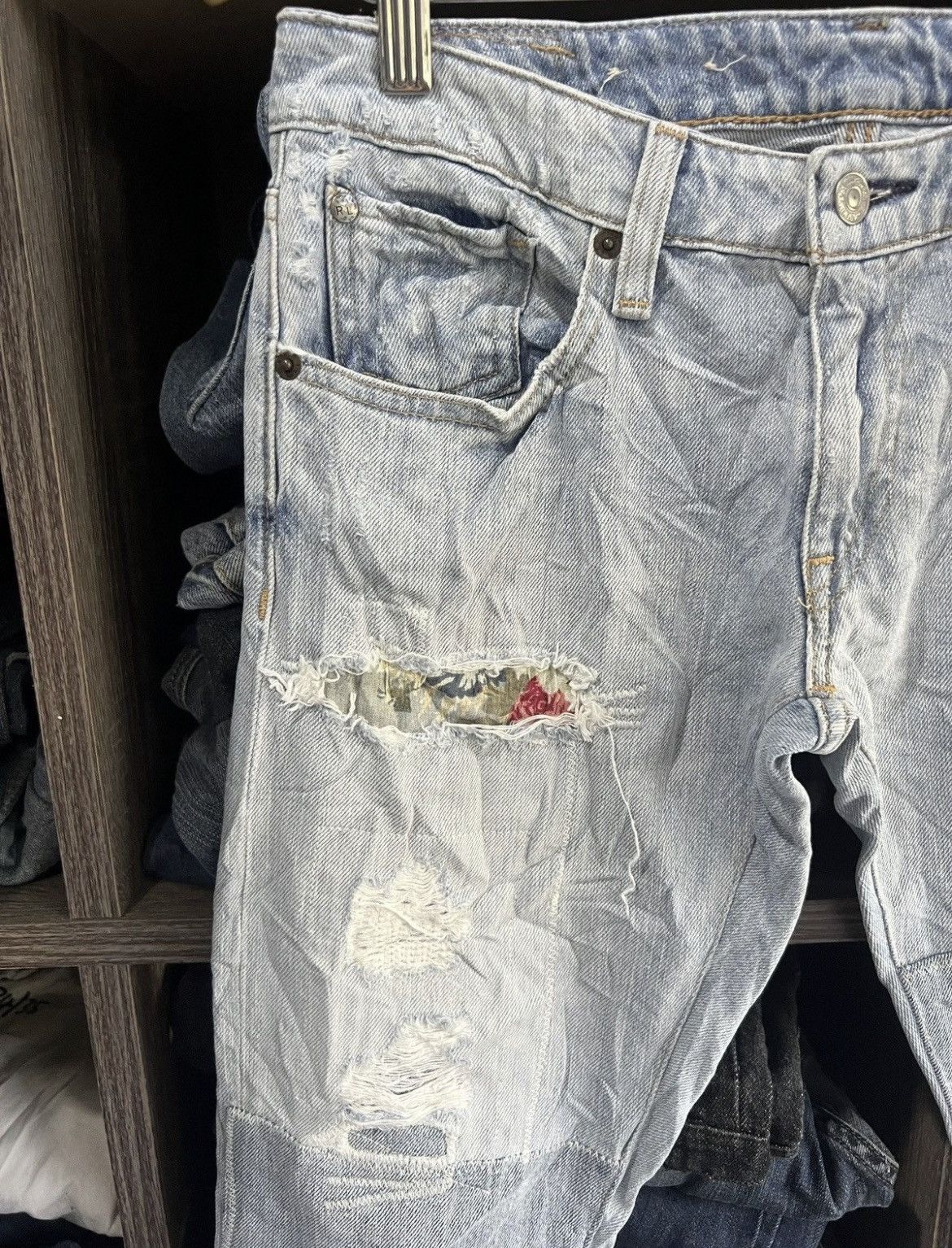 Denim & Supply Ralph Lauren 🔥Denim & Supply Ralph Lauren Distressed Denim Size 29" - 6 Thumbnail