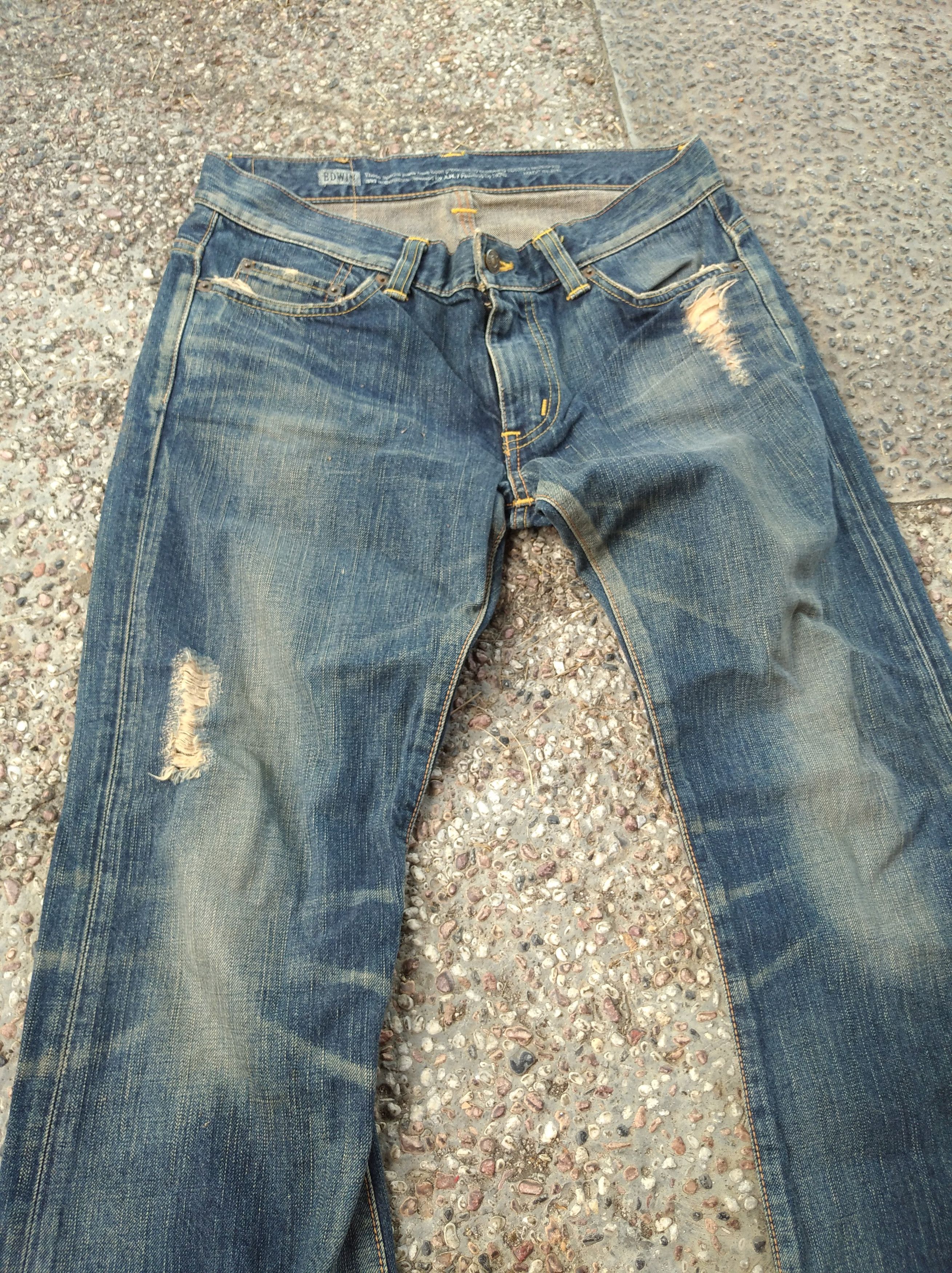 Edwin × If Six Was Nine × Japanese Brand Flare Jeans Edwin 503 Made in japan Boot cut Denim Size US 31 - 7 Thumbnail
