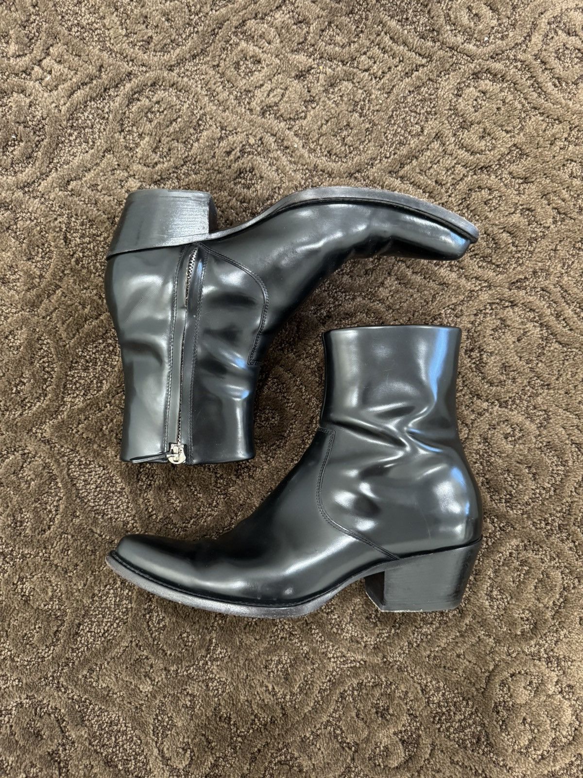 Calvin Klein 205W39NYC by Raf Simons Men's Leather Boots
