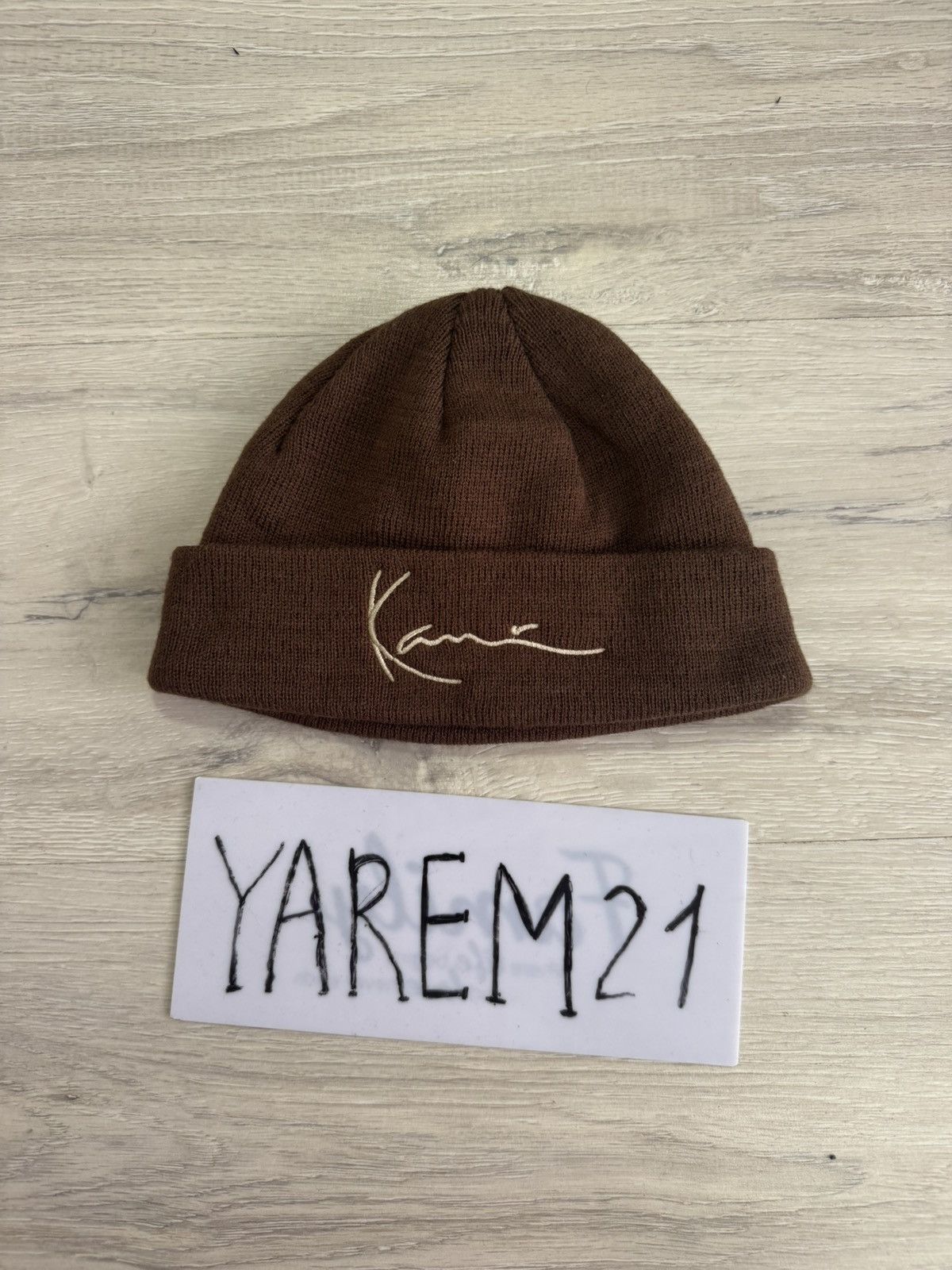 Karl Kani Karl Kani beanie hat Size ONE SIZE - 1 Thumbnail