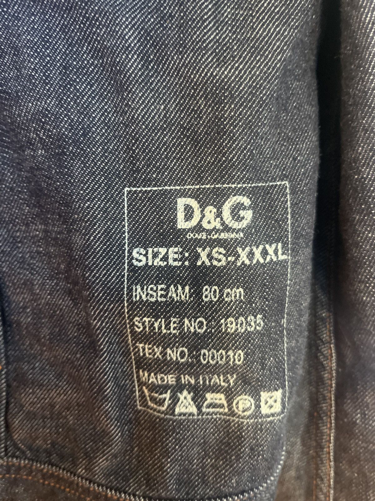 Dolce & Gabbana DOLCE & GABBANA 1994 ARCHIVAL DENIM Size US M / EU 48-50 / 2 - 3 Thumbnail
