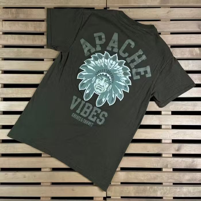 Vintage Mens Vintage T Shirt Apache Vibes Size S Size US S / EU 44-46 / 1 - 5 Thumbnail
