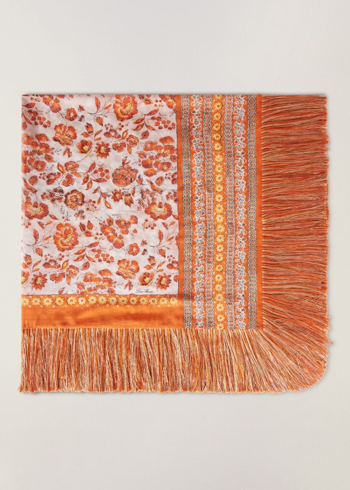 Loro Piana o1srvl11e0824 Size: OS / Oversized Shawl in Multicolor Size ONE SIZE - 1 Thumbnail