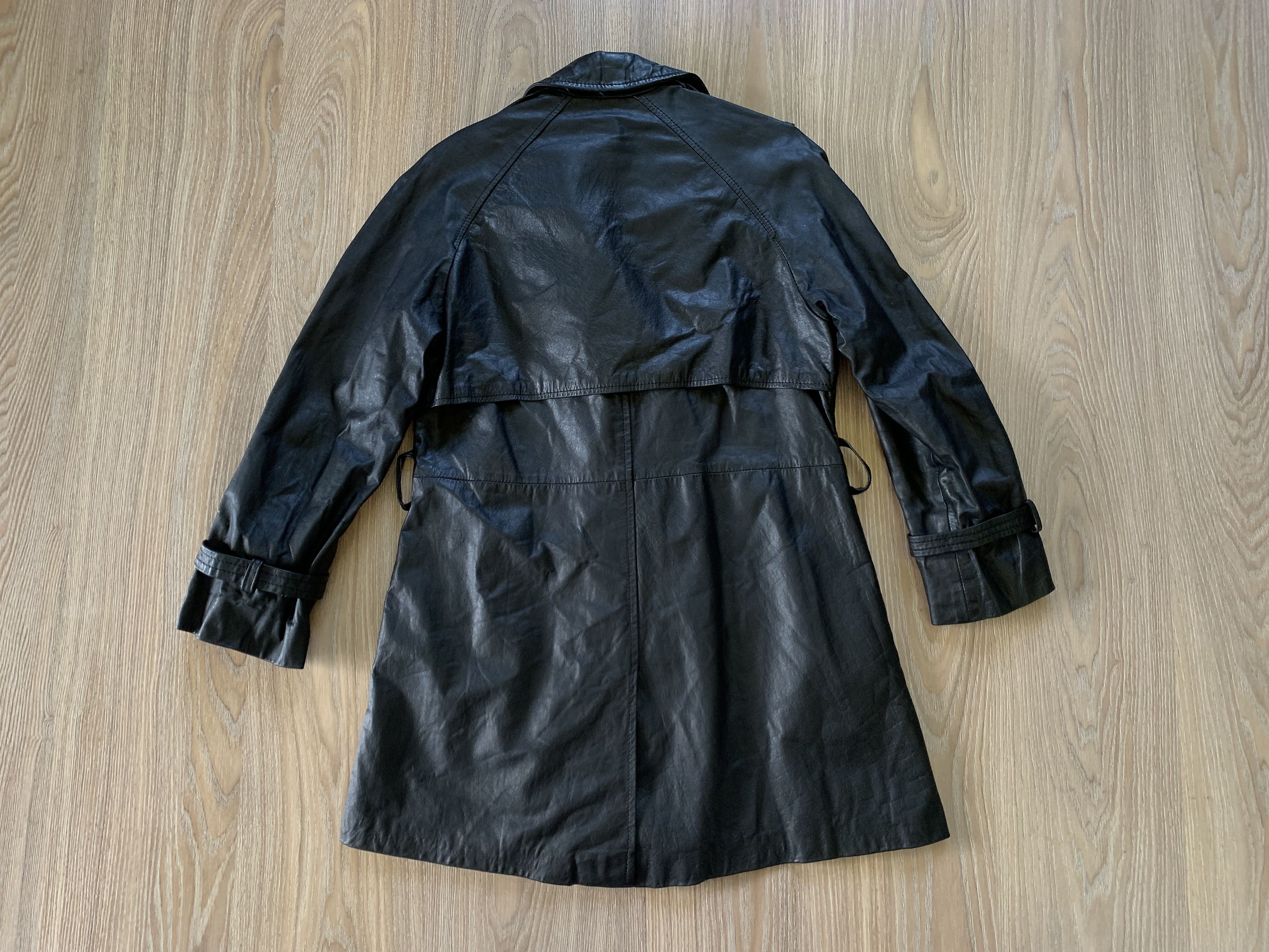 Genuine Leather × Vintage Jack Vintage Long Leather Jacket Size US S / EU 44-46 / 1 - 4 Thumbnail