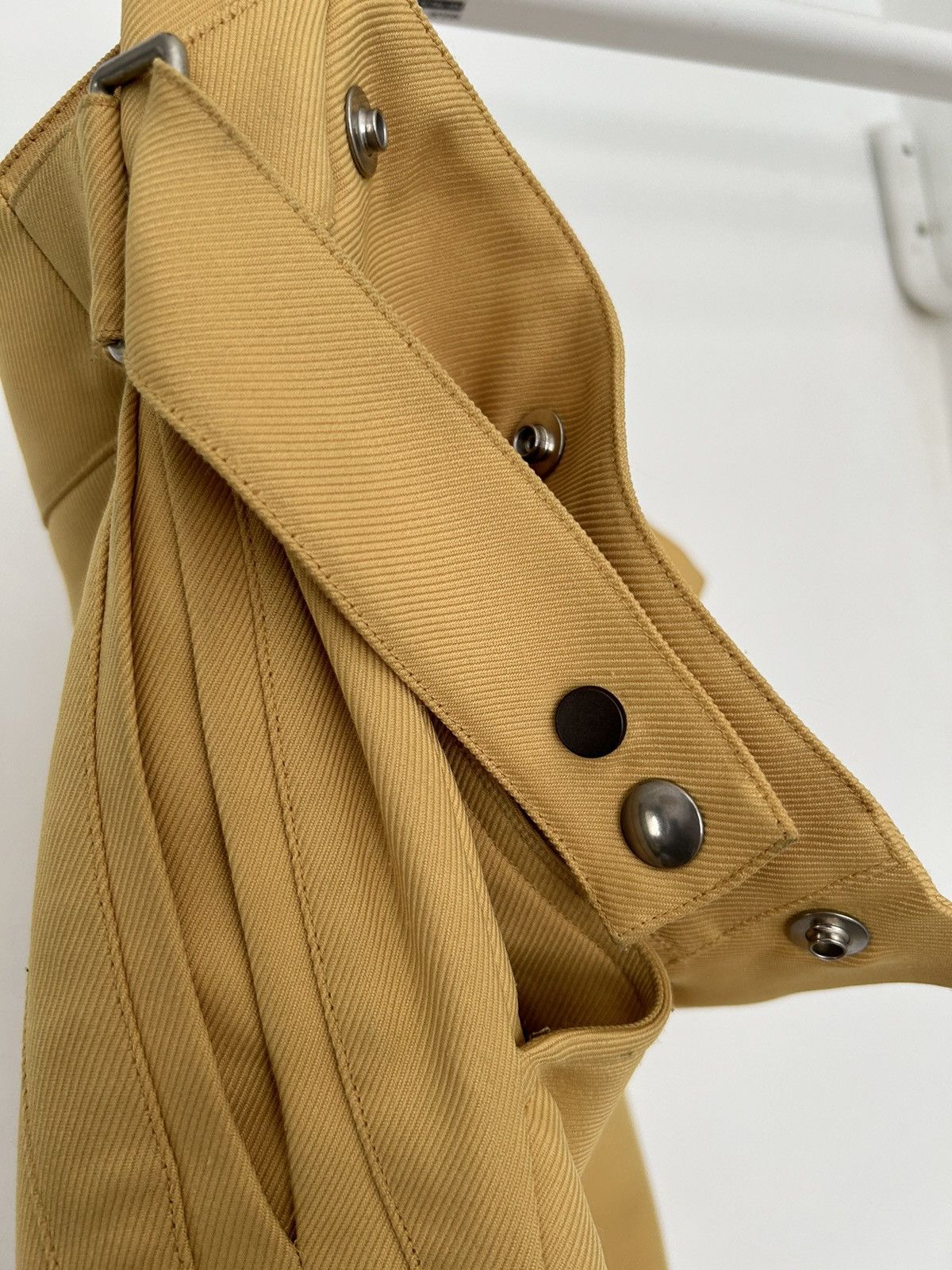 Kiko Kostadinov Ss19 tajima yellow utility trousers Size US 30 / EU 46 - 16 Thumbnail