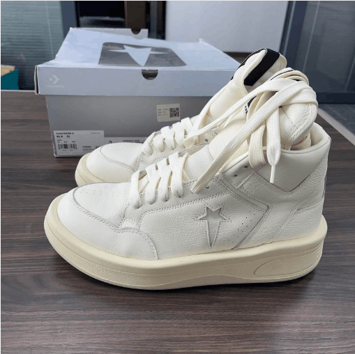 Rick Owens Rick Owens mid-top basketball shoes Size US 11.5 / EU 44-45 - 2 Thumbnail