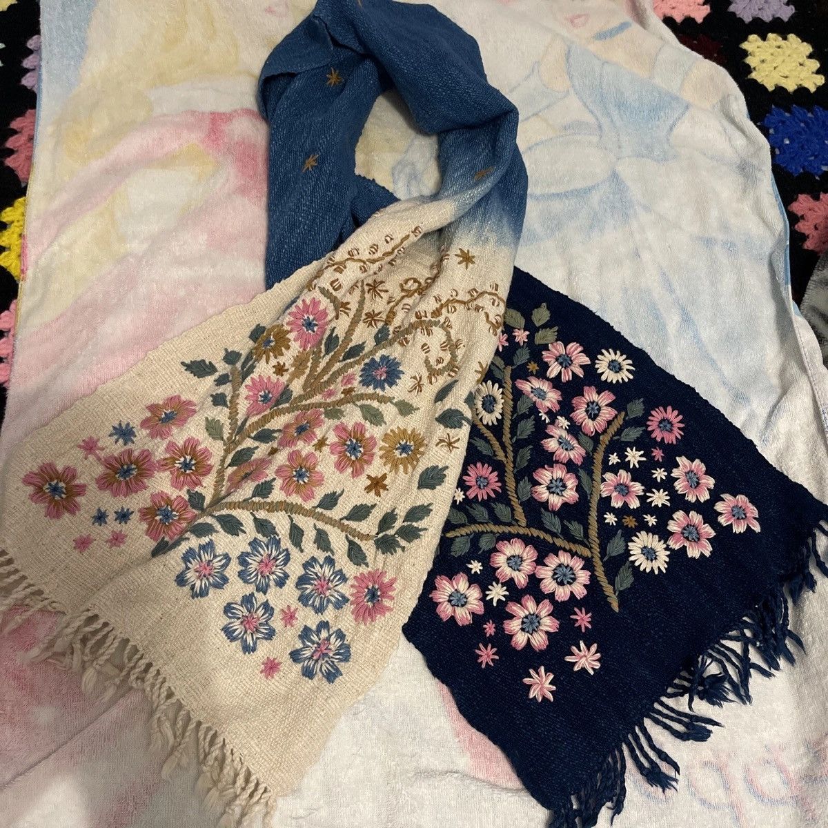 Other Bhukram Shawl Hand Embroidered Size ONE SIZE - 1 Thumbnail