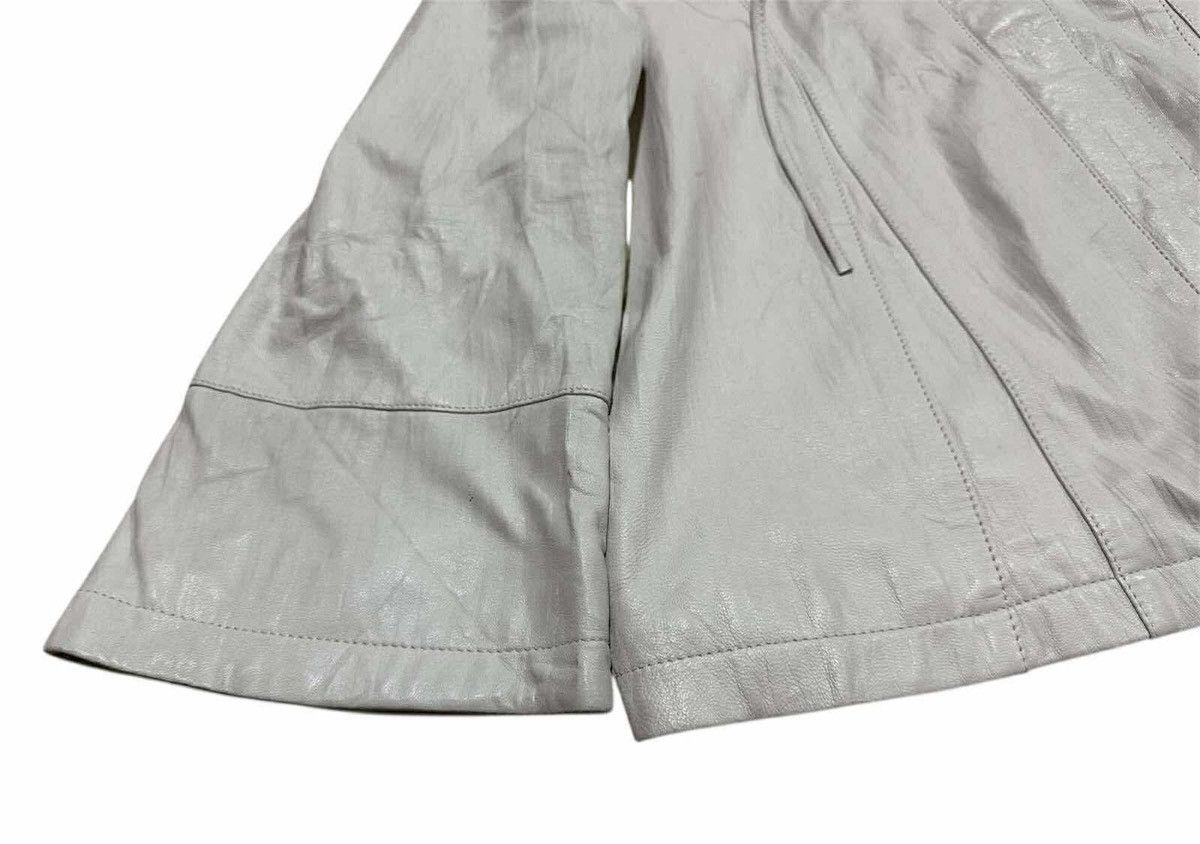 Balmain 🔥Vintage Balmain Faux Leather Poncho Jacket Size L / US 10 / IT 46 - 9 Thumbnail