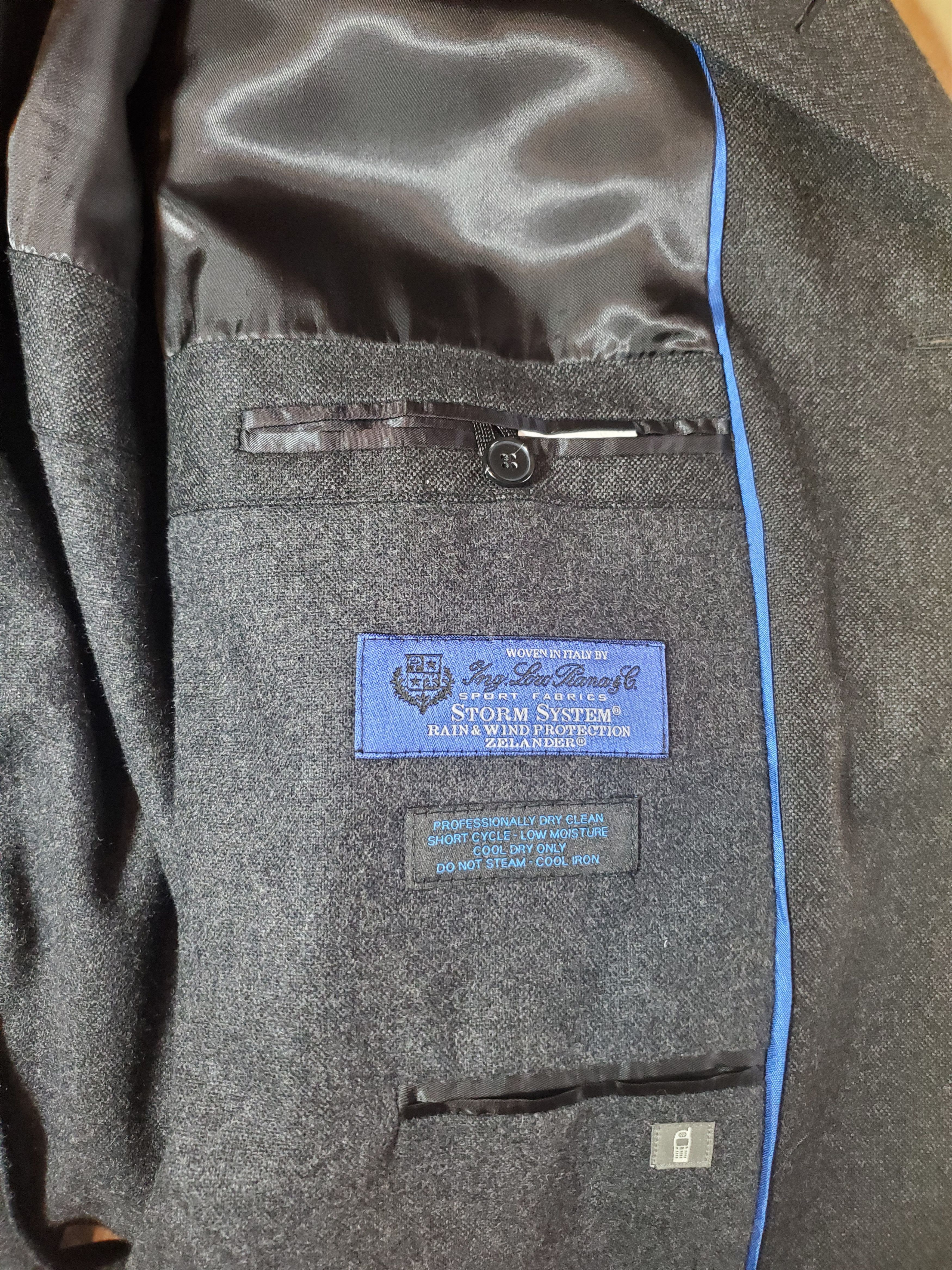 Tallia Tallia Uomo Luxury Overcoat 44R - Made in Italy Size US XL / EU 56 / 4 - 4 Thumbnail