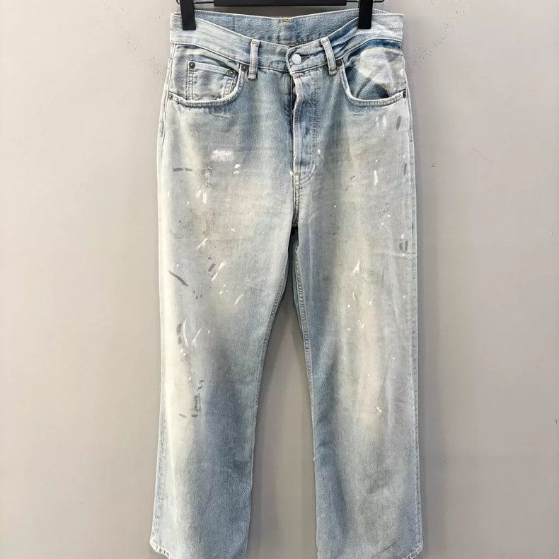 Acne Studios acne studios Blue ink-wash jeans 2504-Nextarrow Size US 32 / EU 48 - 1 Thumbnail