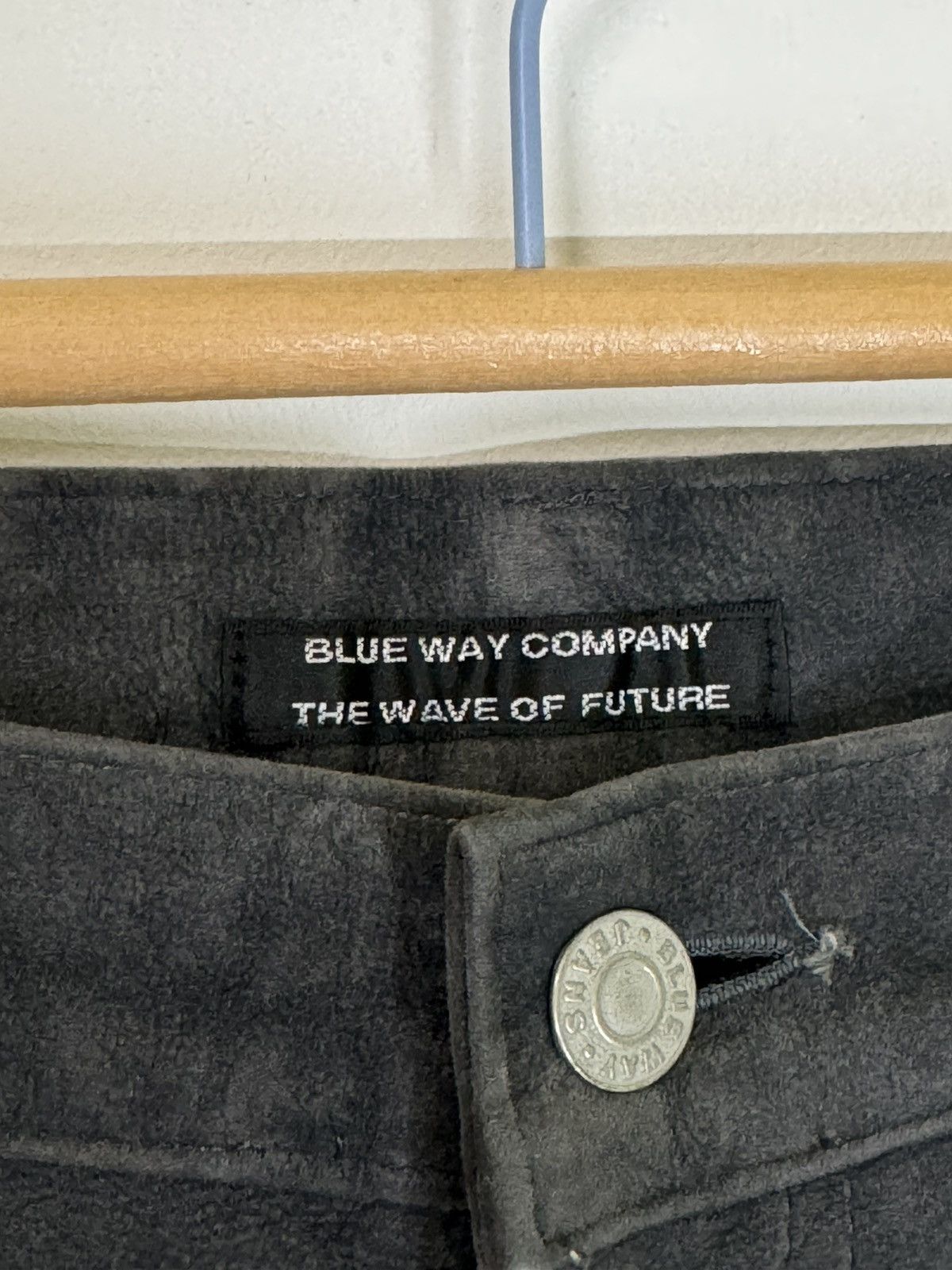 Hysteric Glamour × Japanese Brand Blue Ways Company Velvet Grey Junya Watanabe Pant Size US 30 / EU 46 - 8 Thumbnail