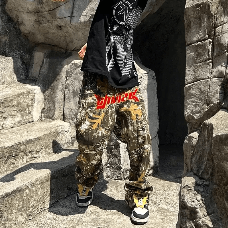 Other Embroidery Camouflage Cargos Pant Size US 28 / EU 44 - 6 Thumbnail