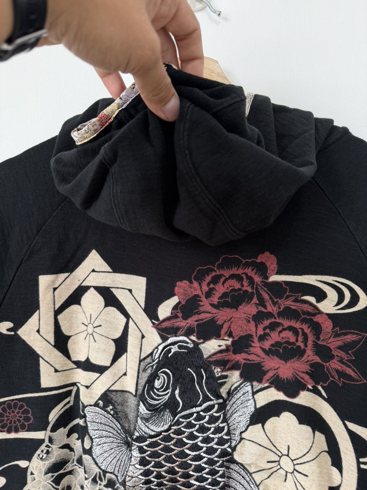 Karakuri Tamashii Vintage Karakuri Tamashi Sukajan Hoodie Size US XL / EU 56 / 4 - 4 Thumbnail